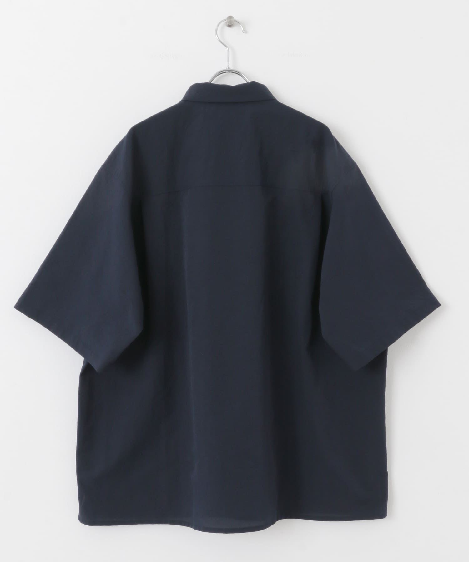 『吸水速乾/軽量』DotAir SHORT-SLEEVE SHIRTS ネイビー M