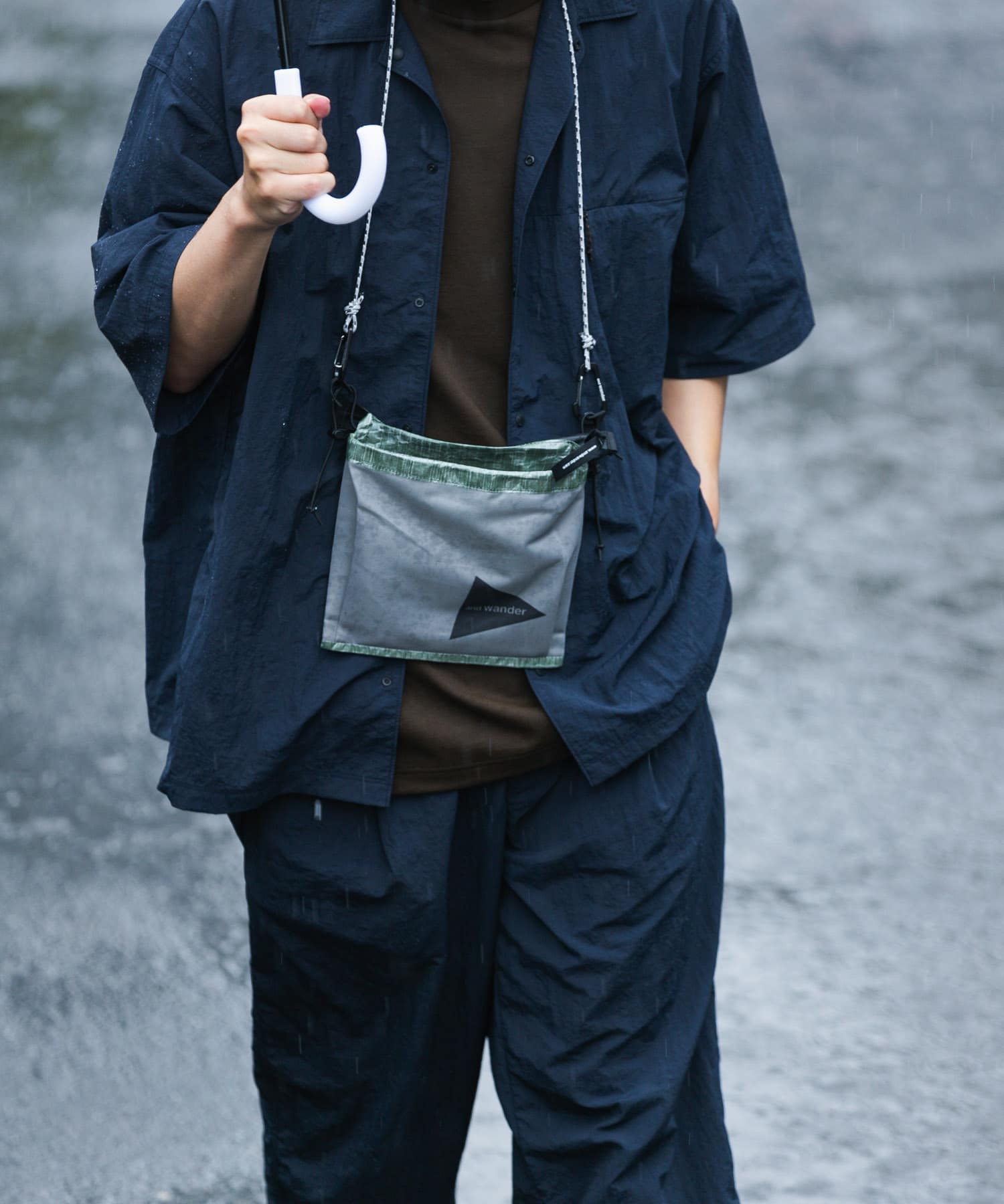 撥水/接触冷感/UR TECH』ナイロンタッサーボックスショート