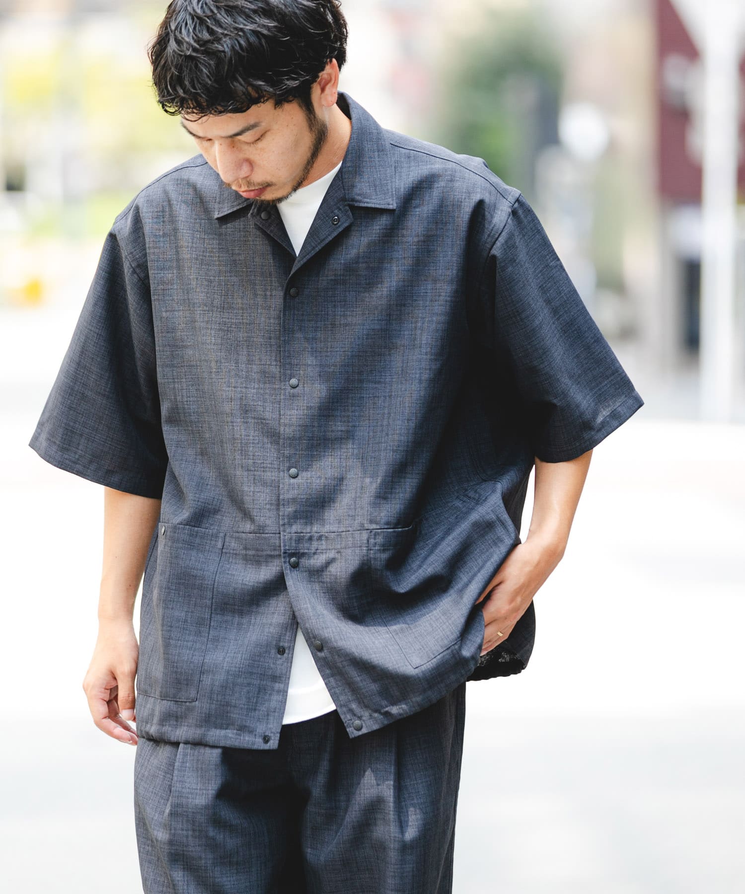 身長：179cm サイズ：L