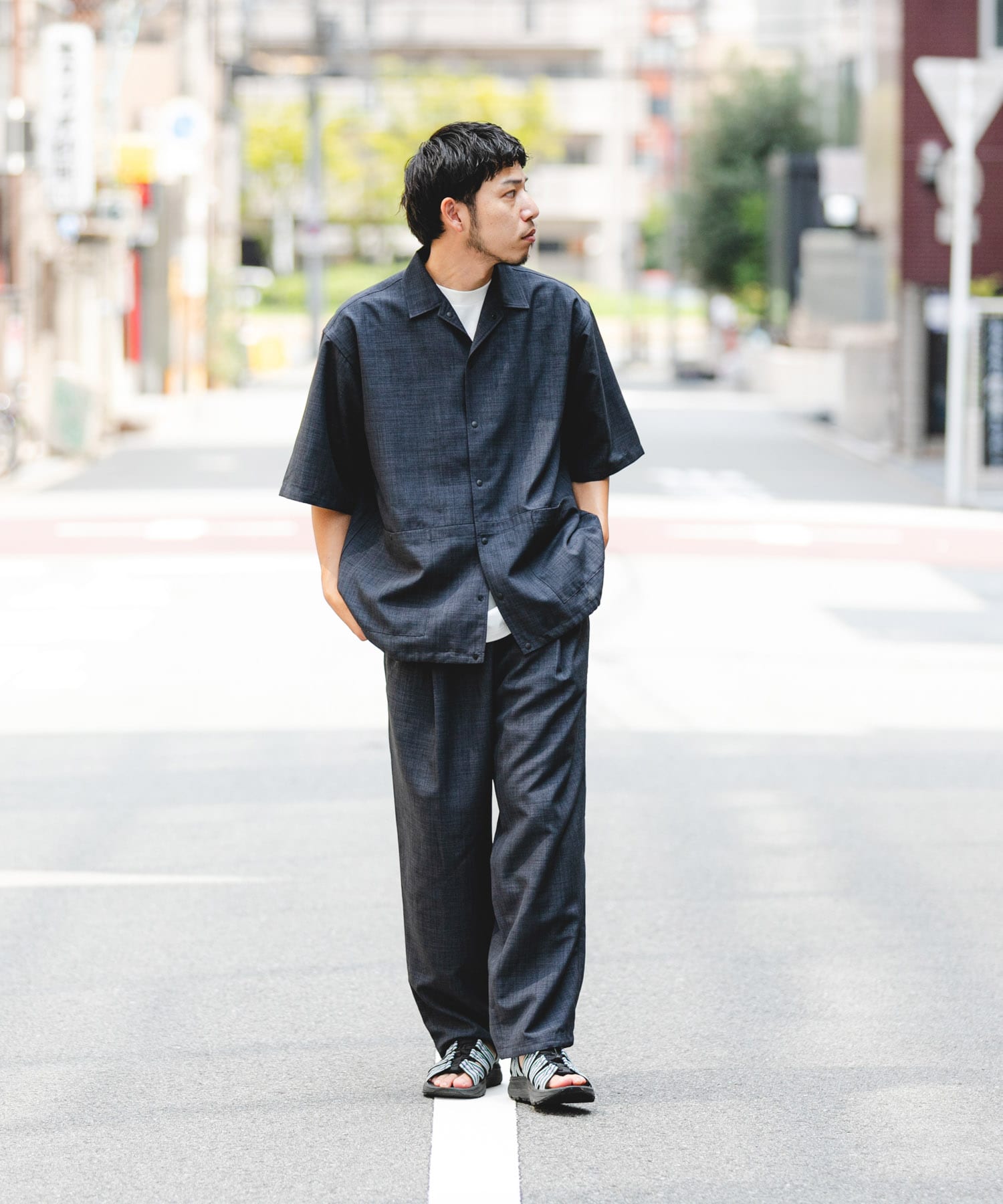 身長：179cm サイズ：L