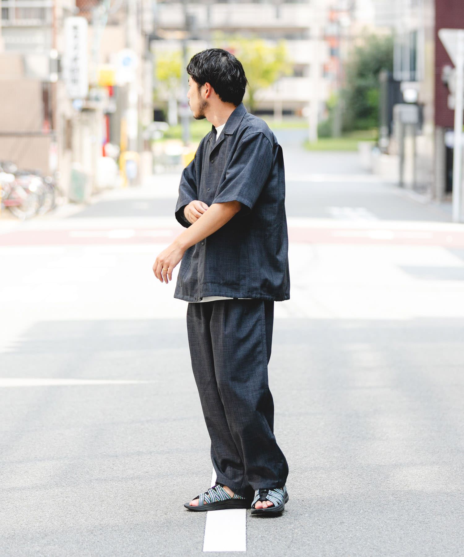 身長：179cm サイズ：L