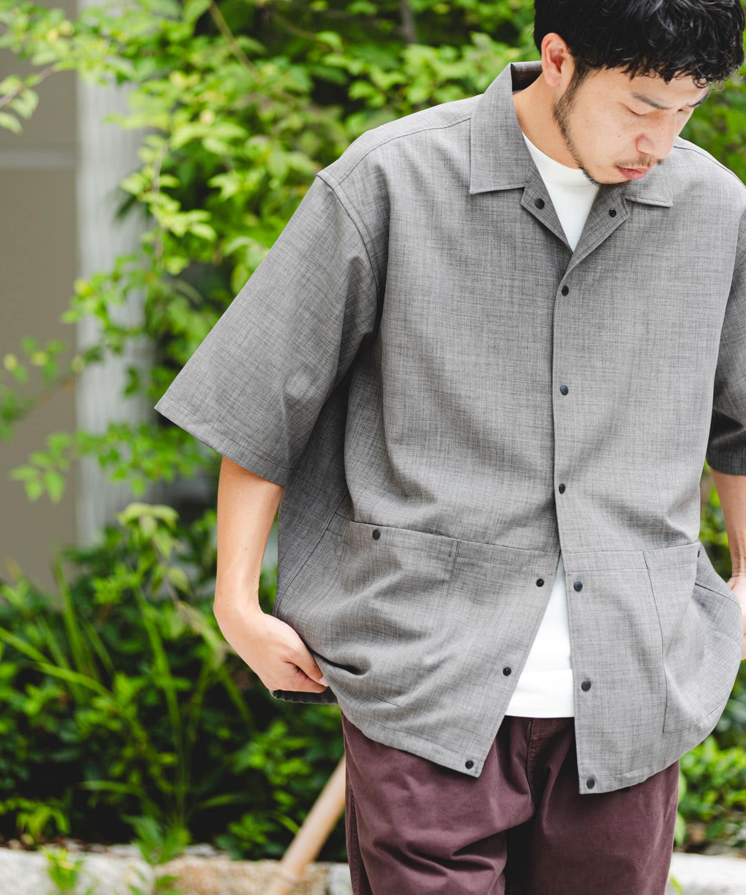 身長：179cm サイズ：L