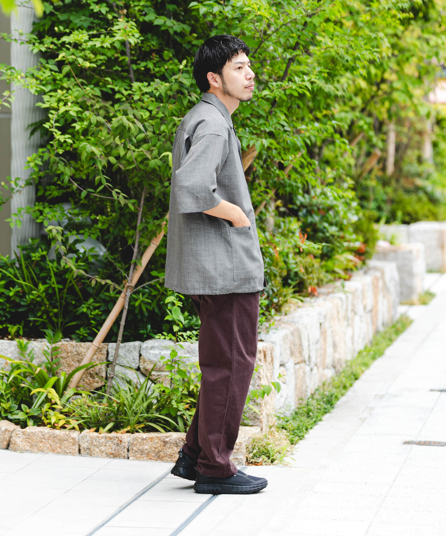 身長：179cm サイズ：L