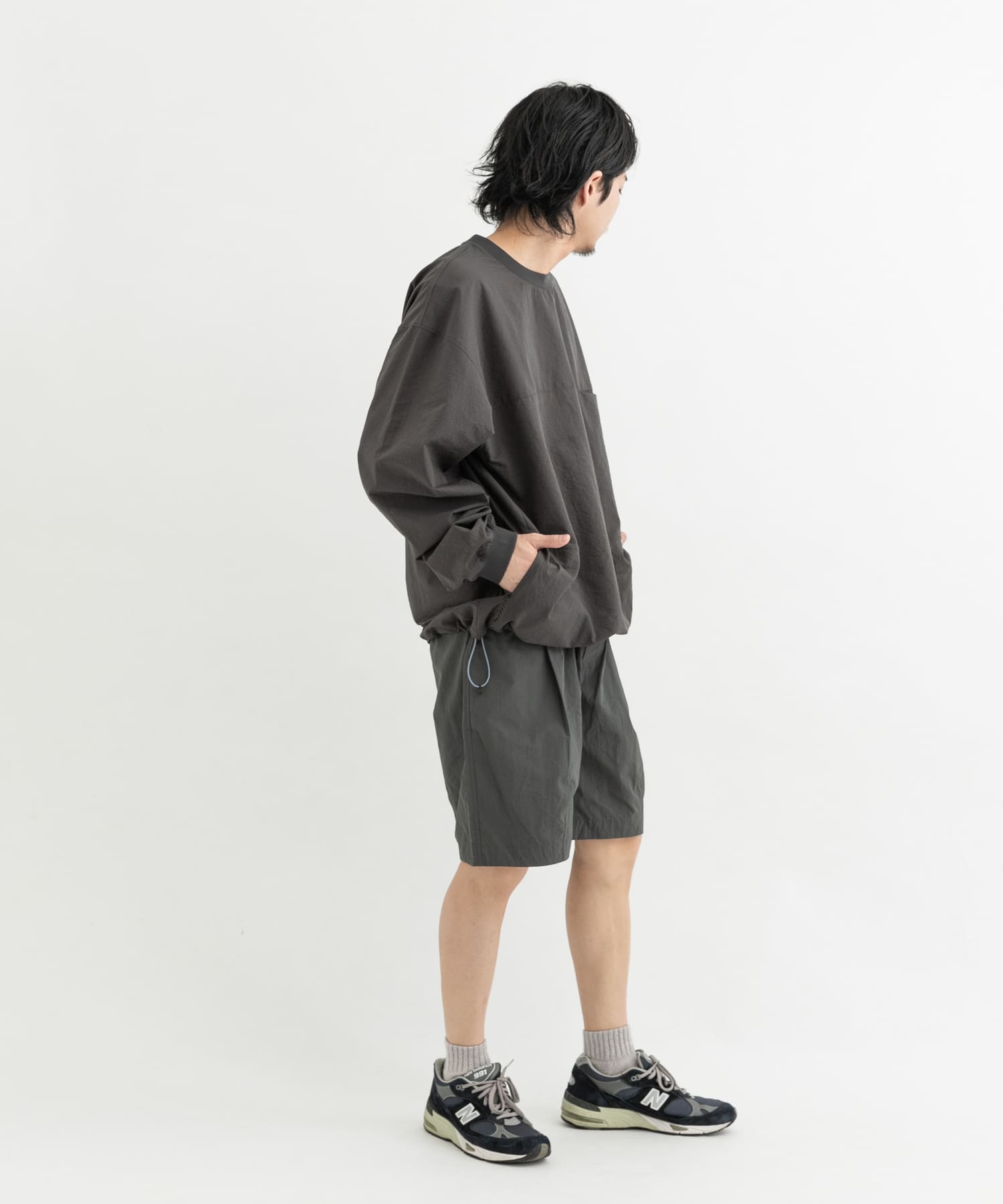 身長：172cm サイズ：L