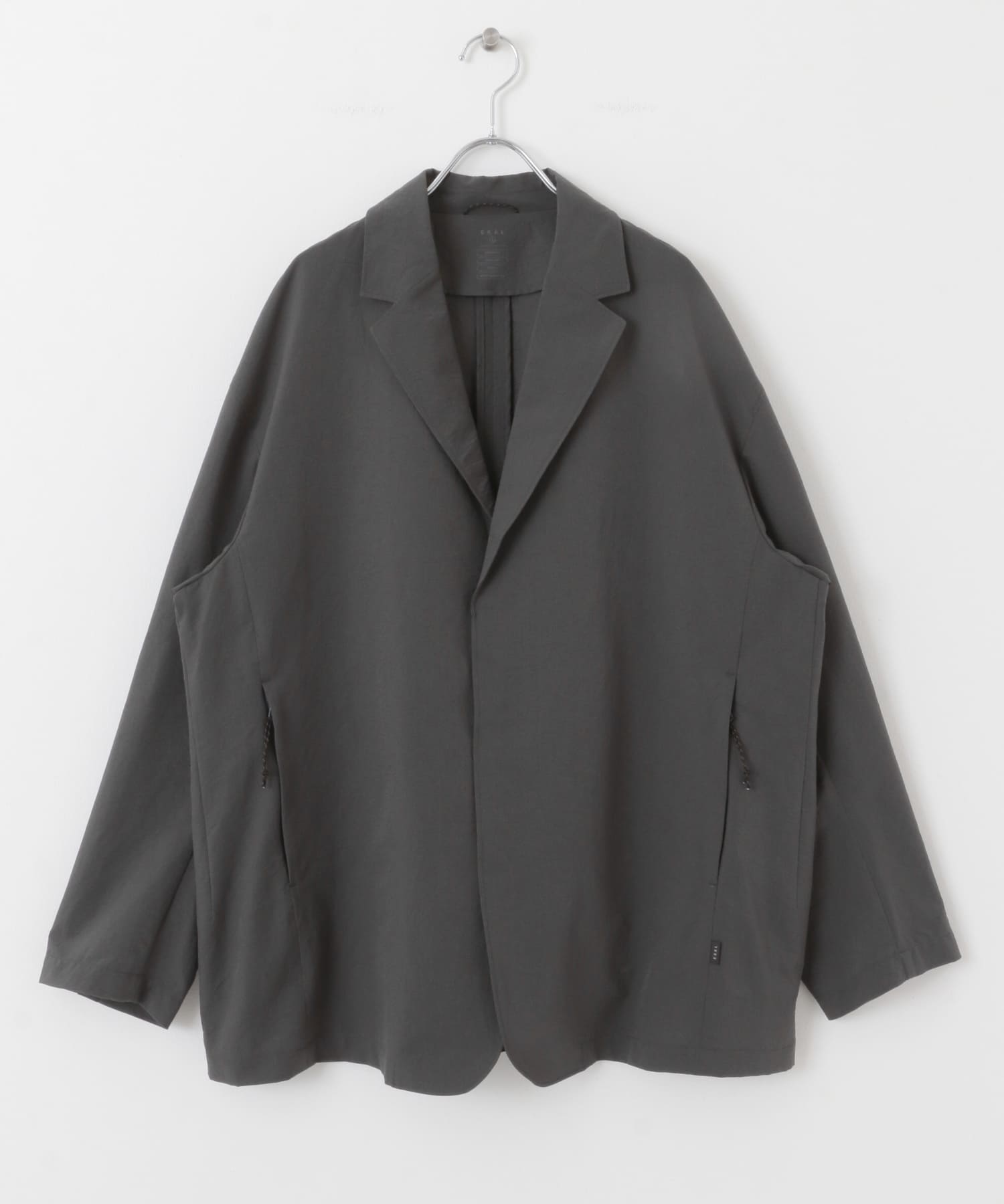 『吸水速乾/軽量』DotAir JACKET チャコール M
