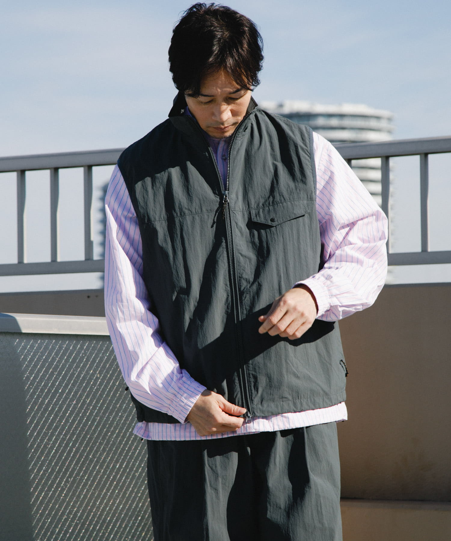 身長：183cm サイズ：L