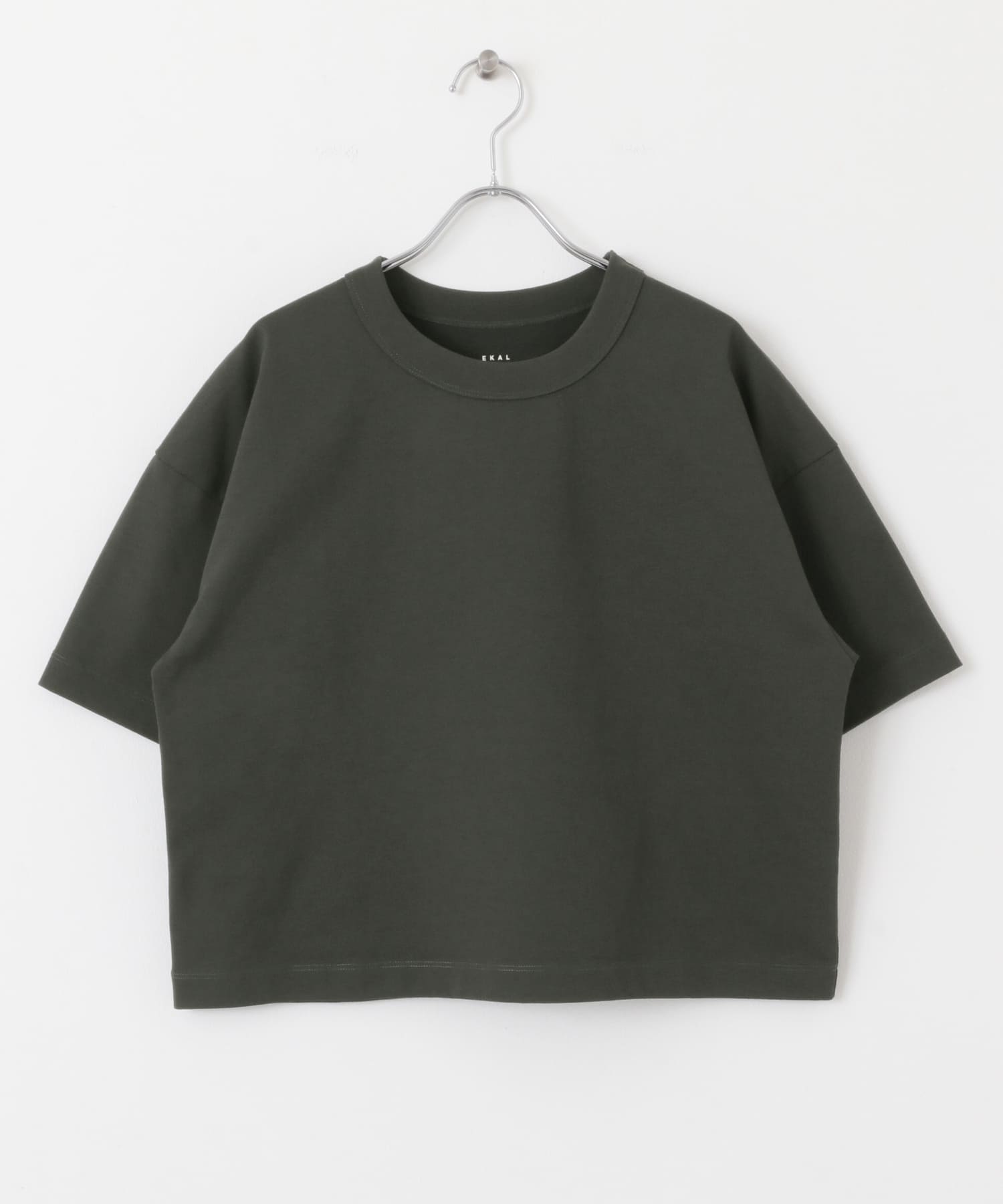 『吸水速乾/UVカット』DRY OUT SHORT LENGTH T-SHIRTS チャコール FREE