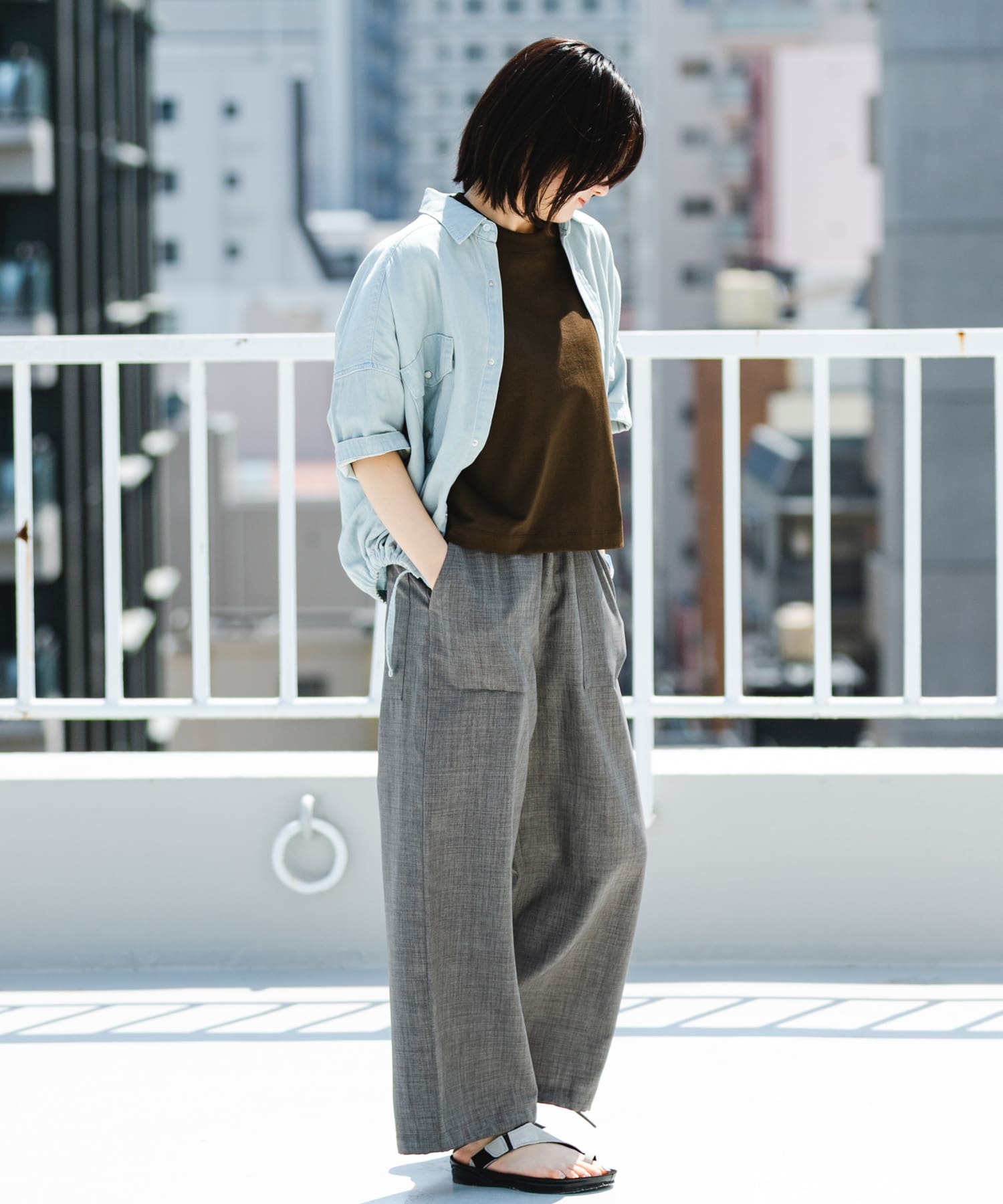 身長：169cm サイズ：Free