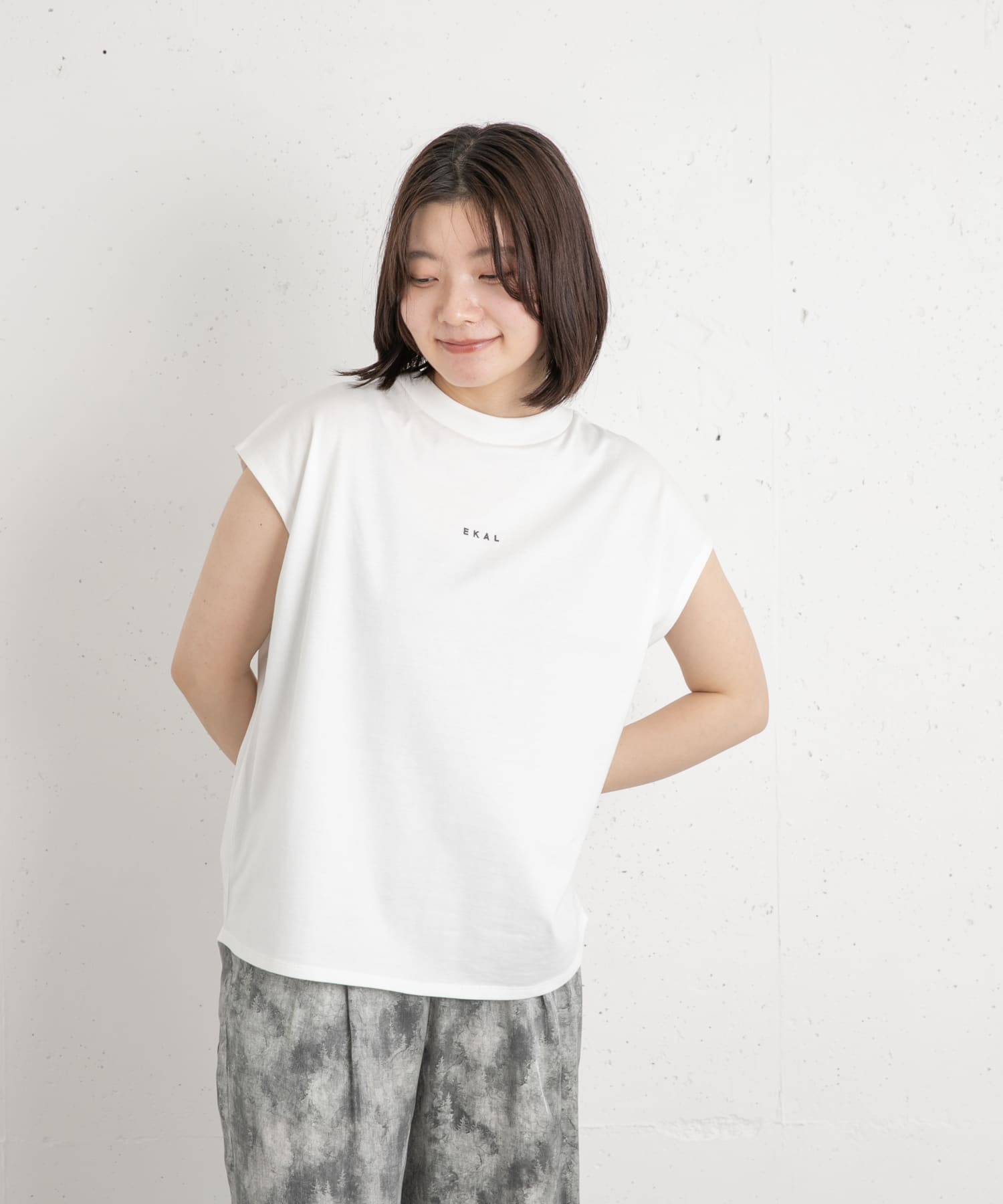 身長：169cm サイズ：one