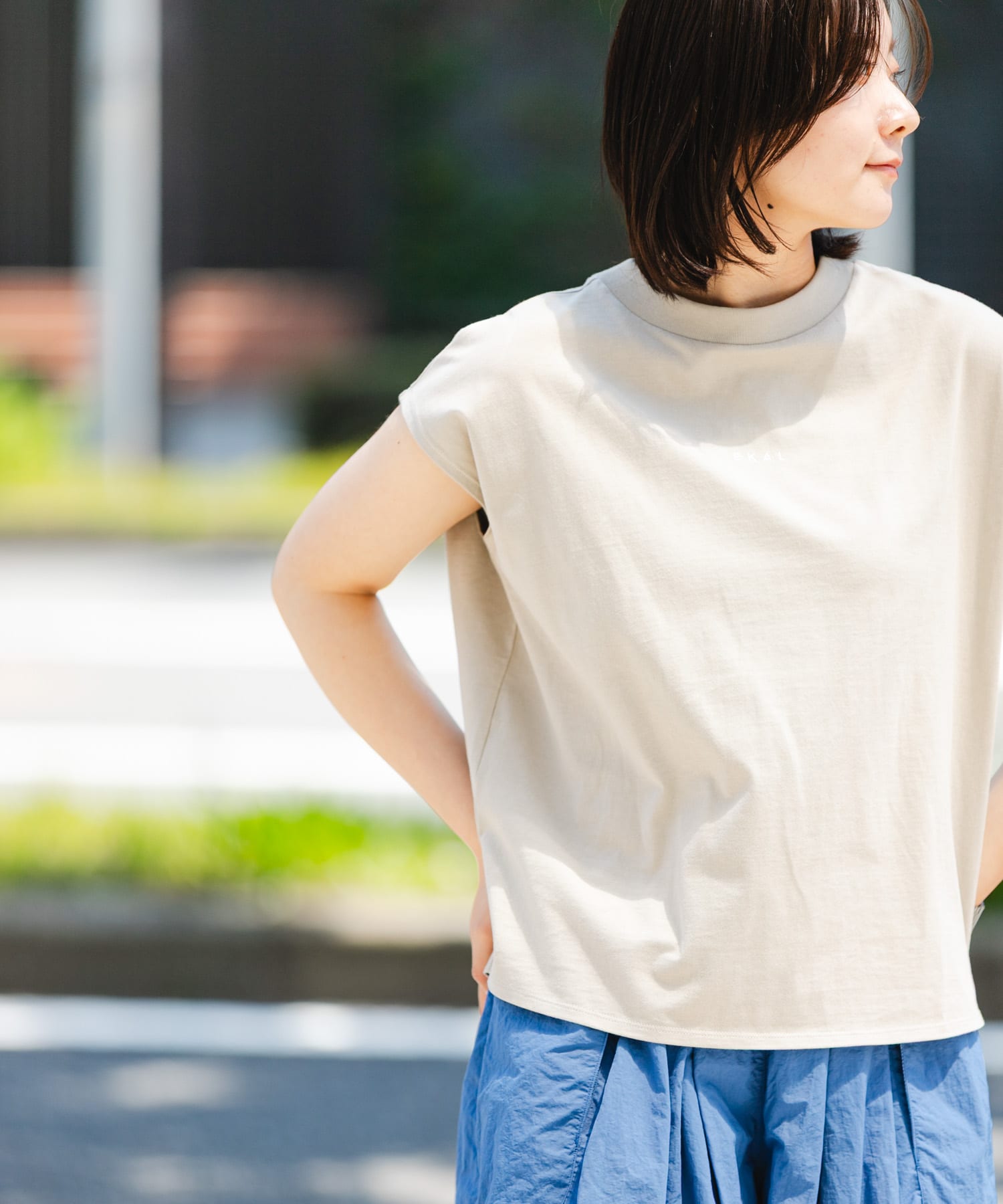 身長：169cm サイズ：one