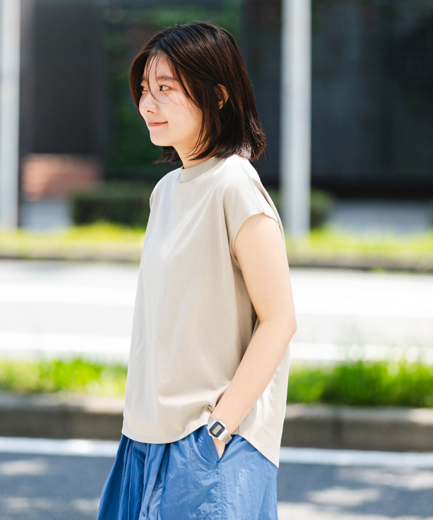 身長：169cm サイズ：one