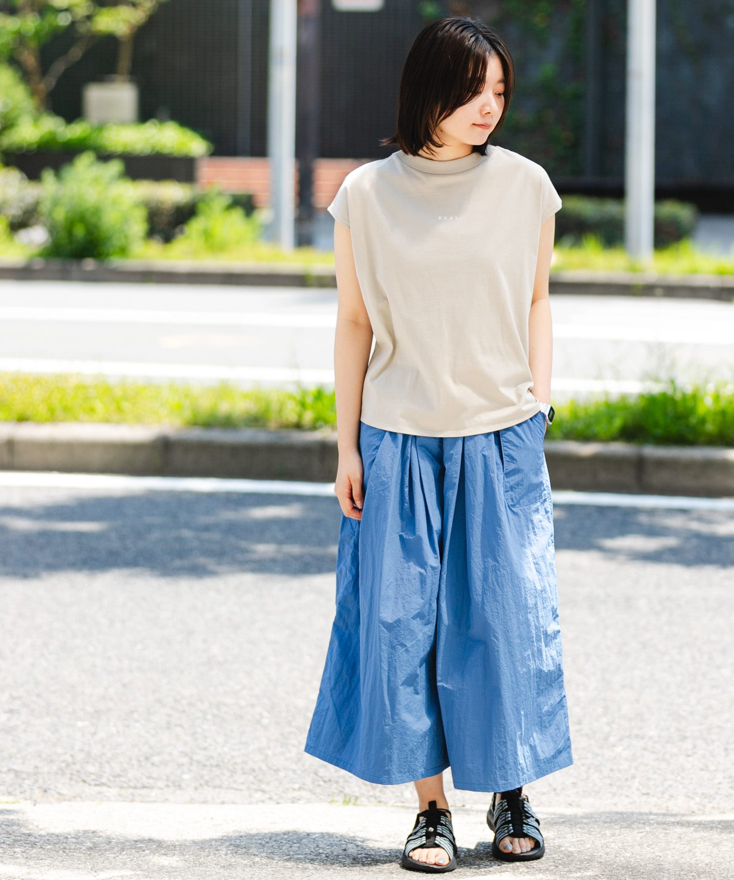 身長：169cm サイズ：one