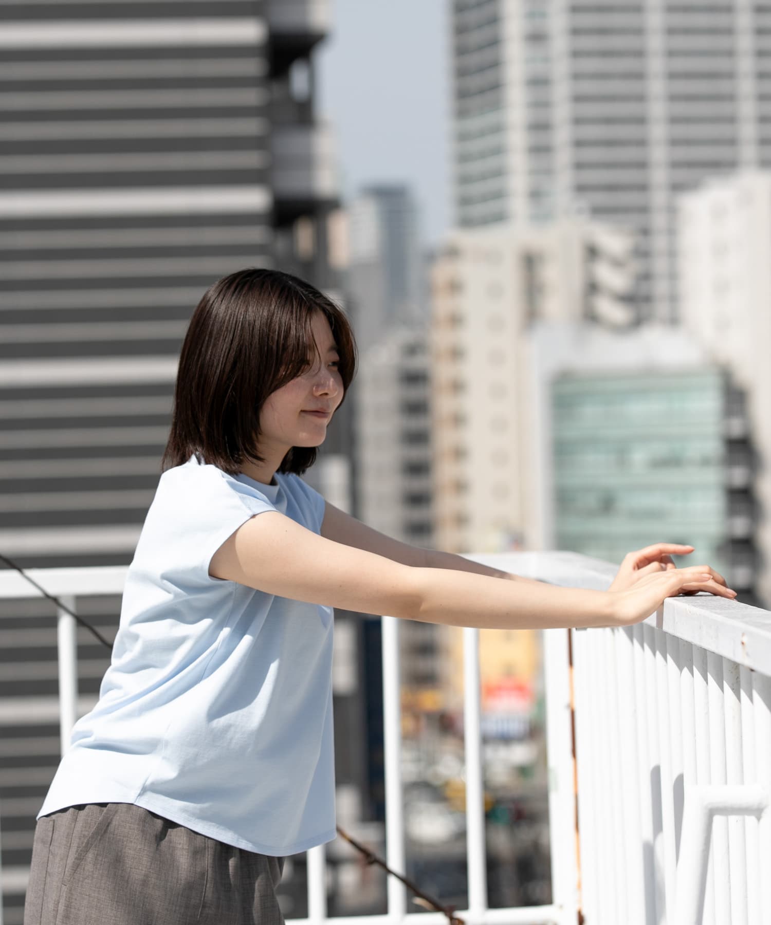 身長：169cm サイズ：one