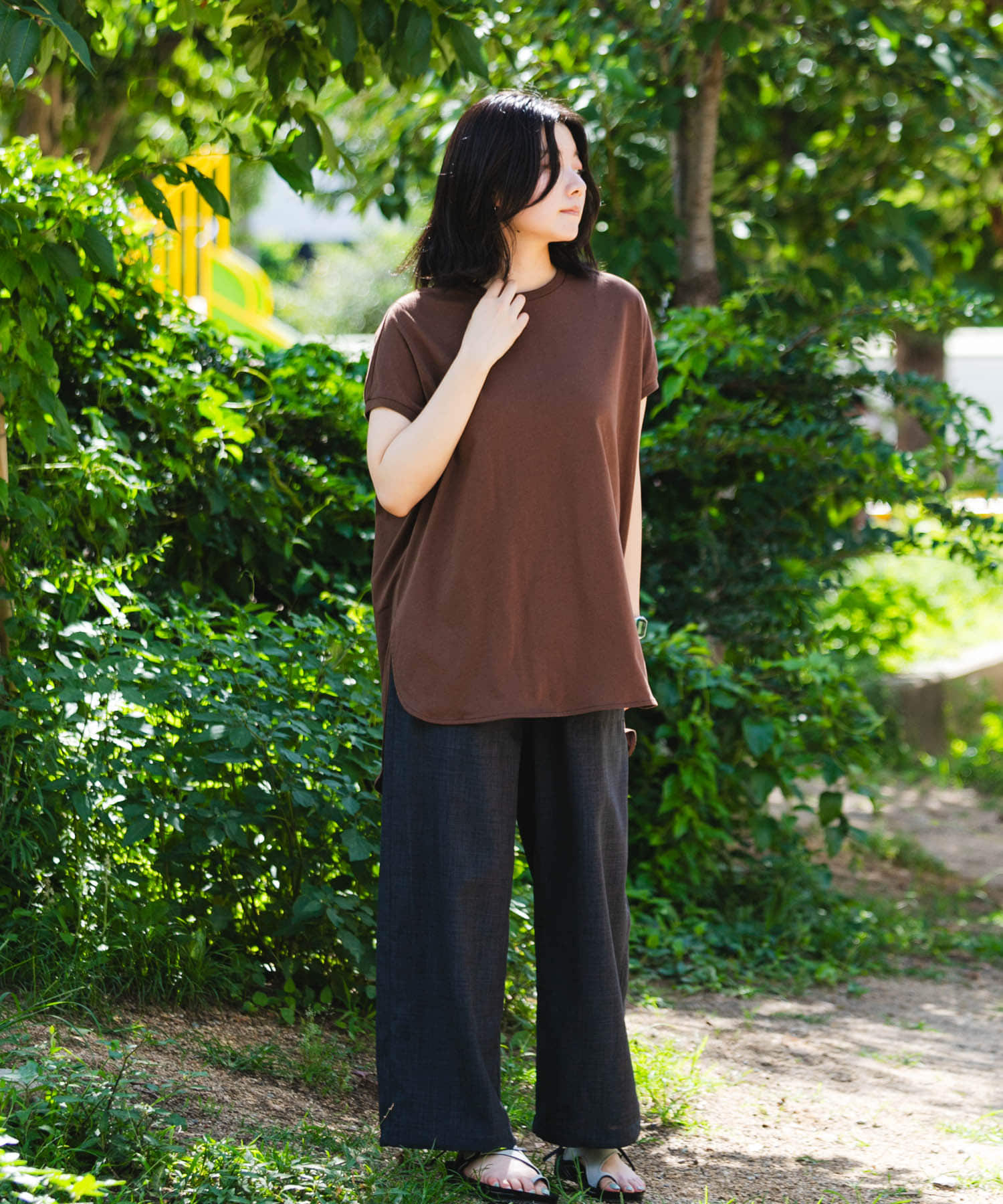 身長：169cm サイズ：one
