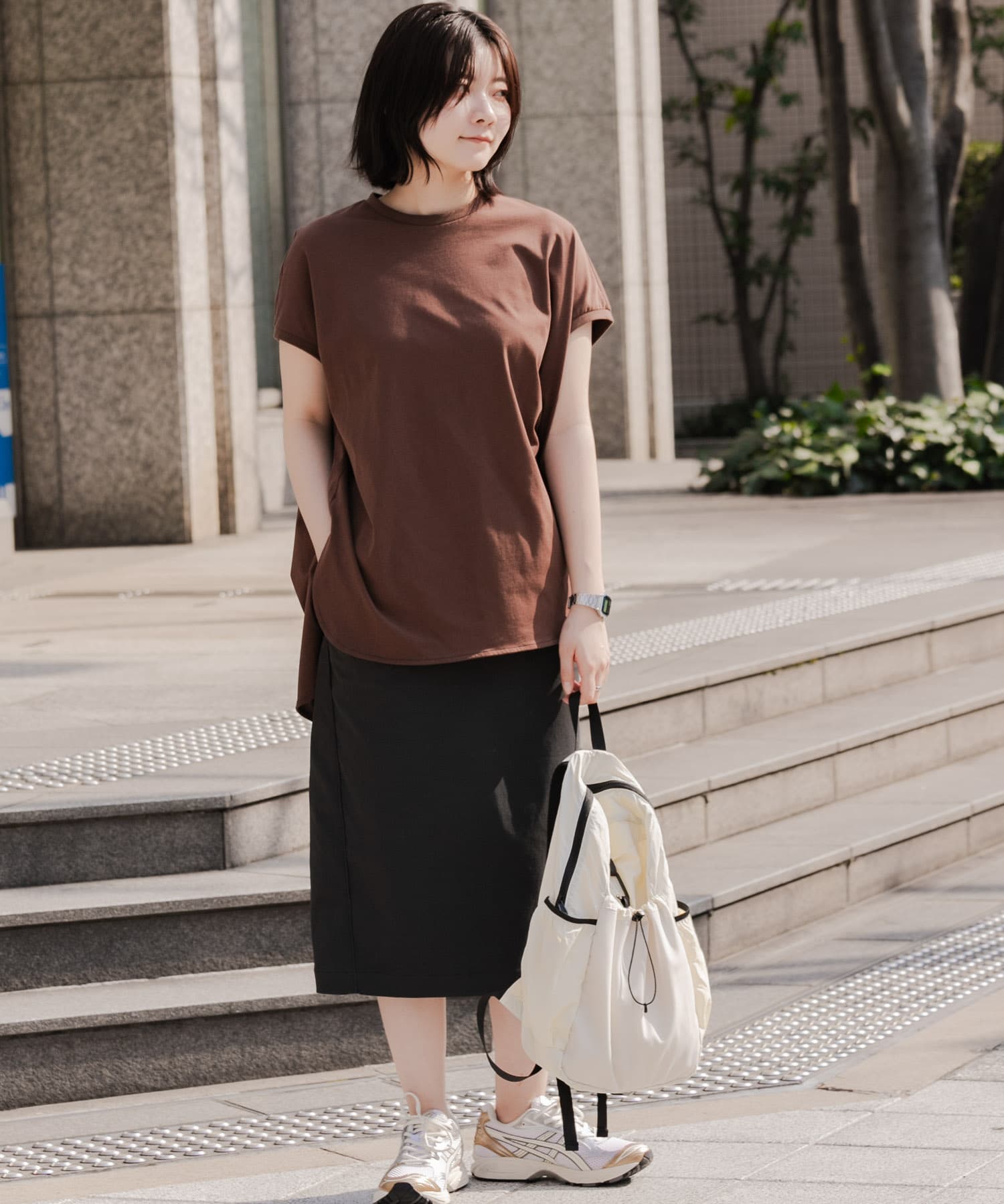身長：169cm サイズ：one