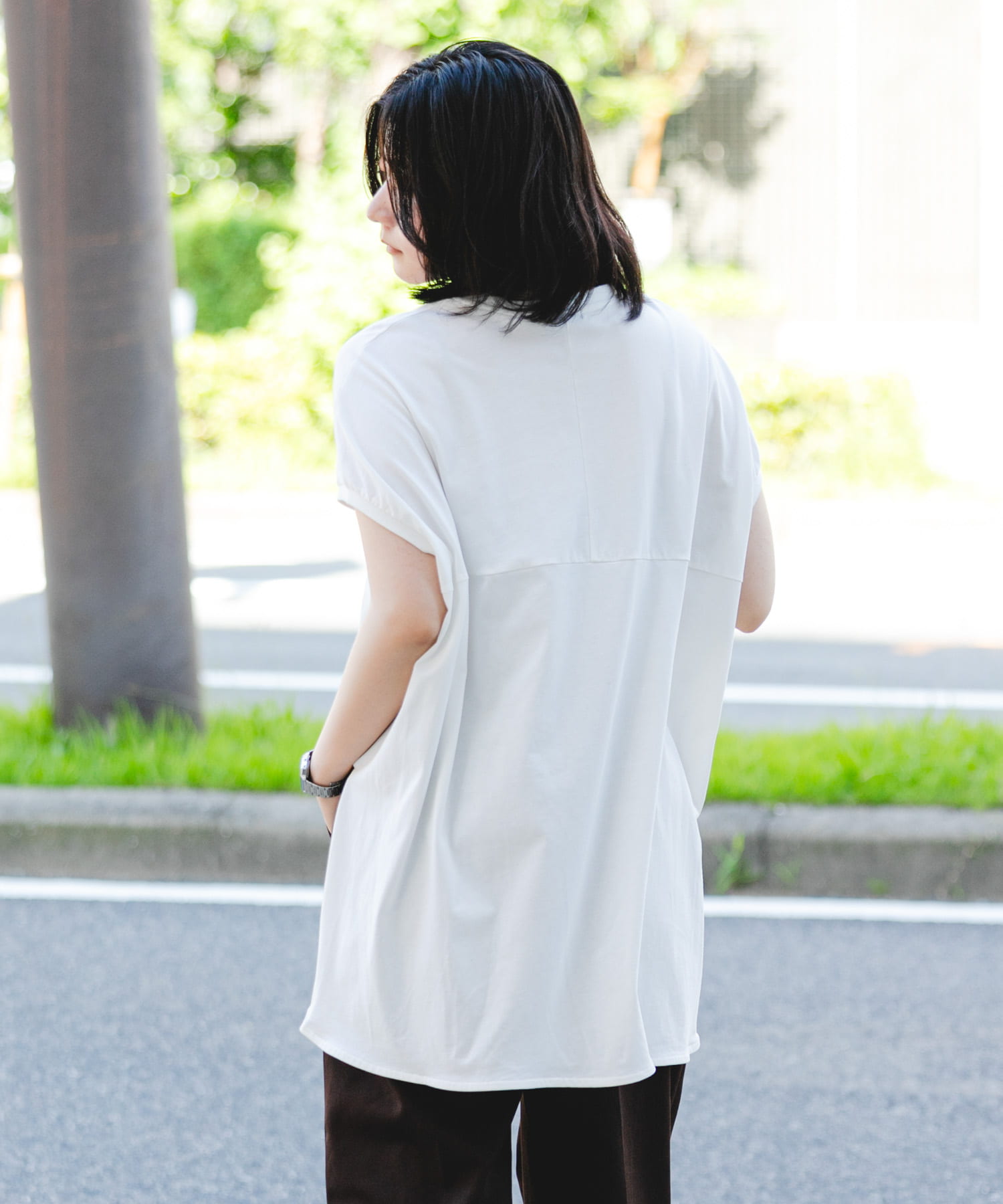 身長：169cm サイズ：one