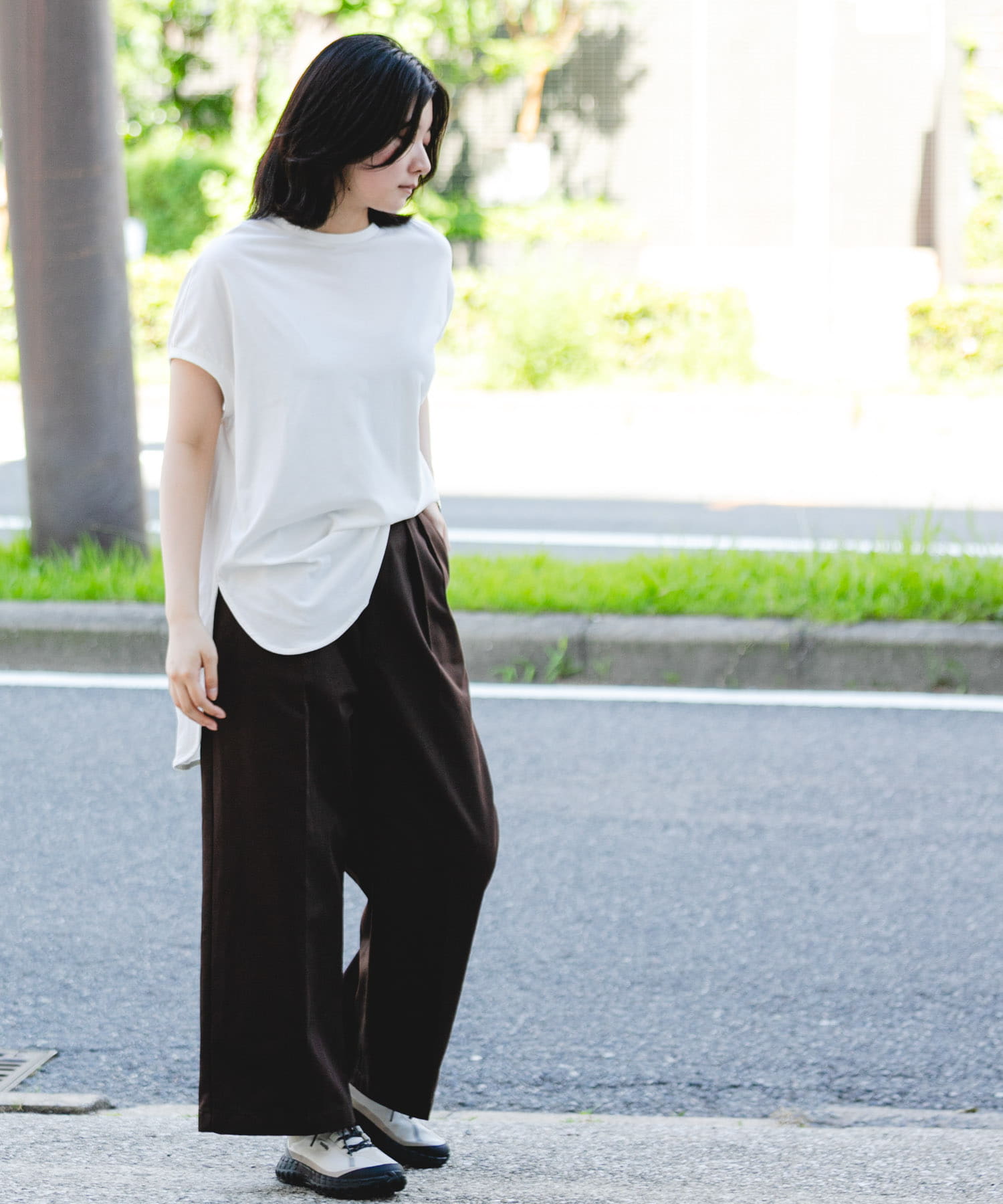 身長：169cm サイズ：one