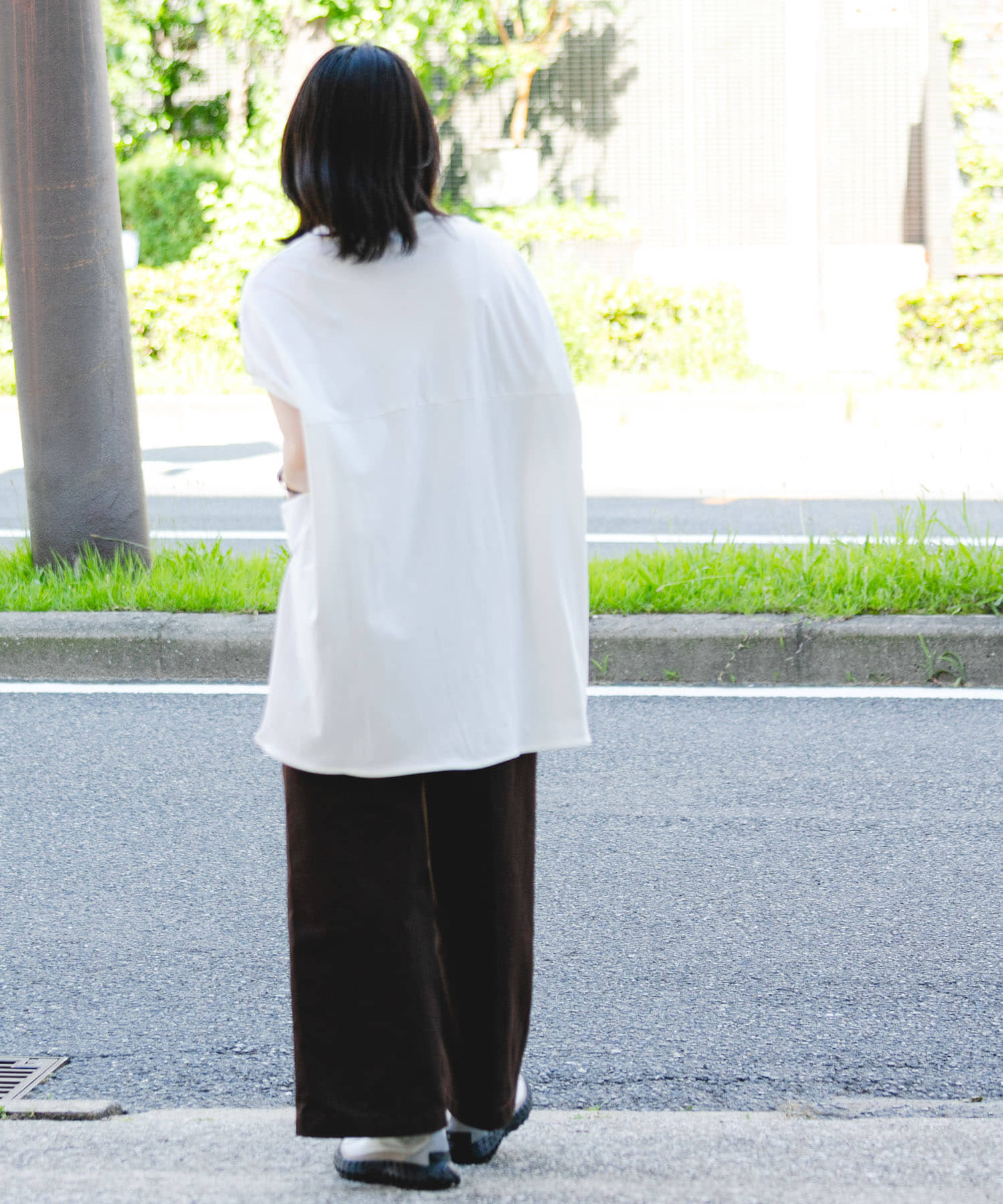 身長：169cm サイズ：one