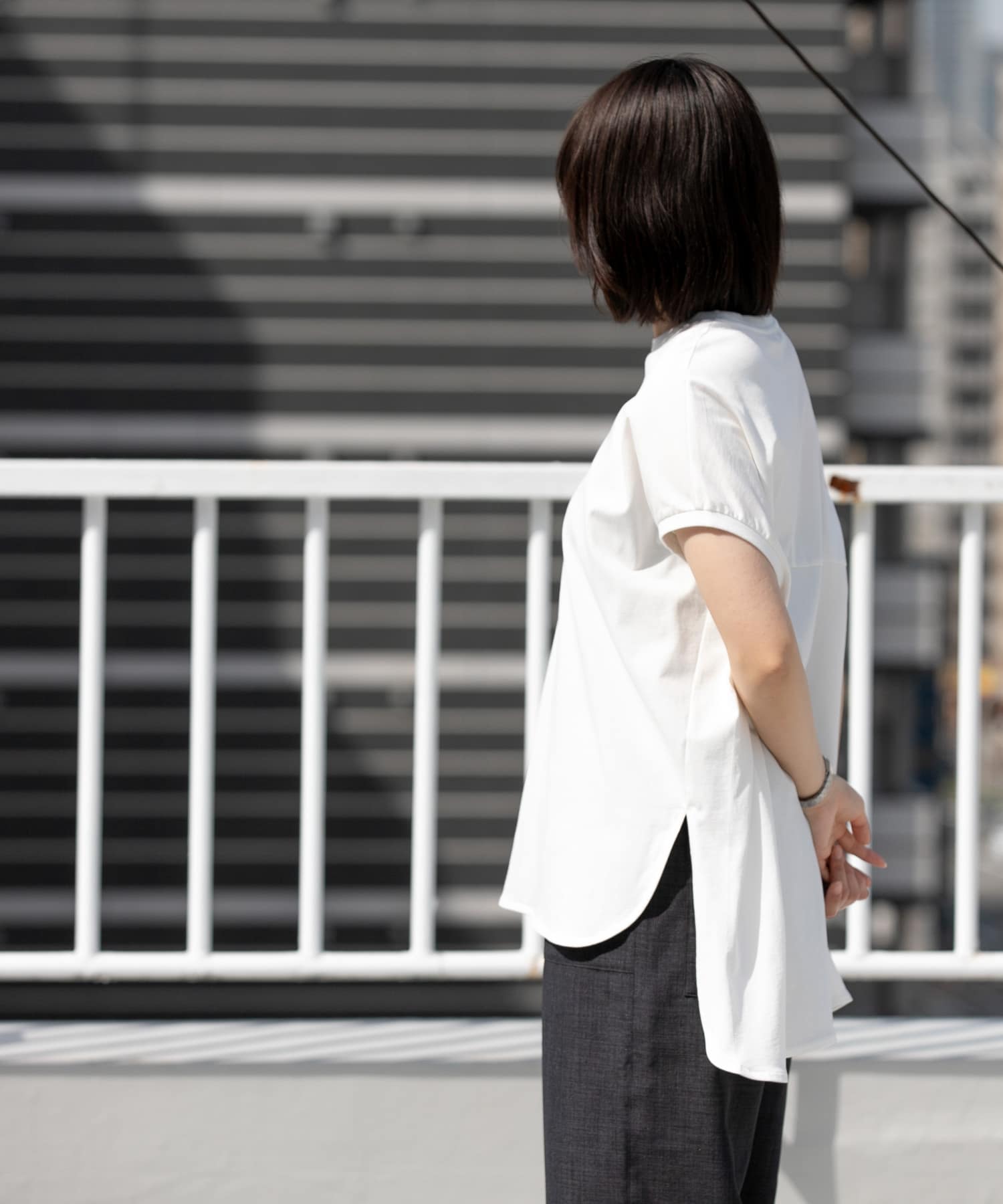 身長：169cm サイズ：one