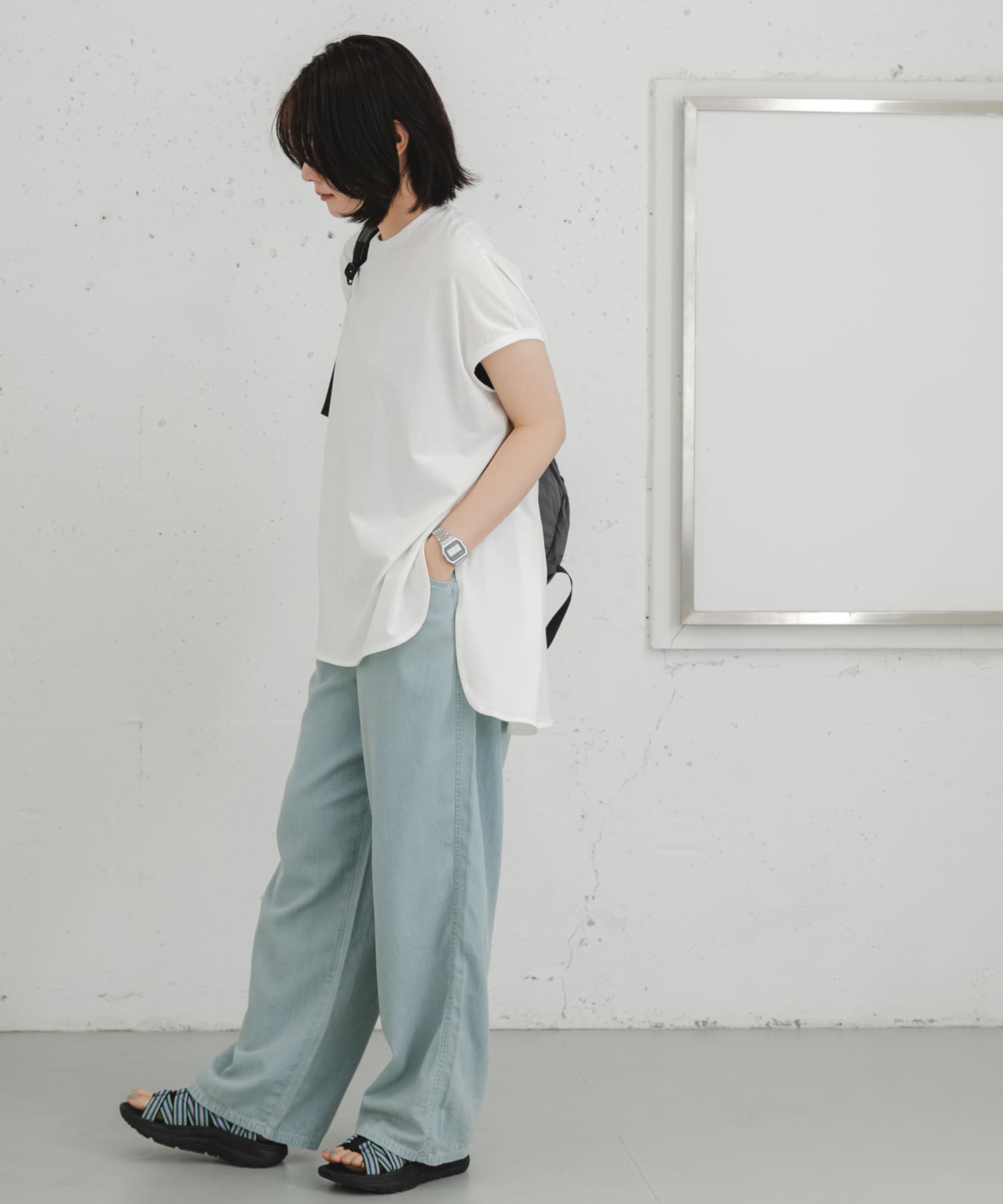 身長：169cm サイズ：one