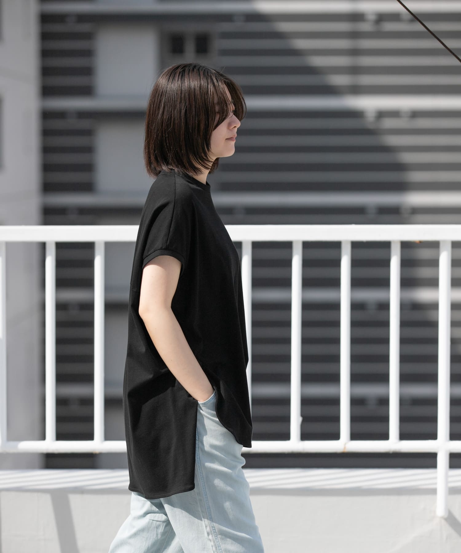 身長：169cm サイズ：one