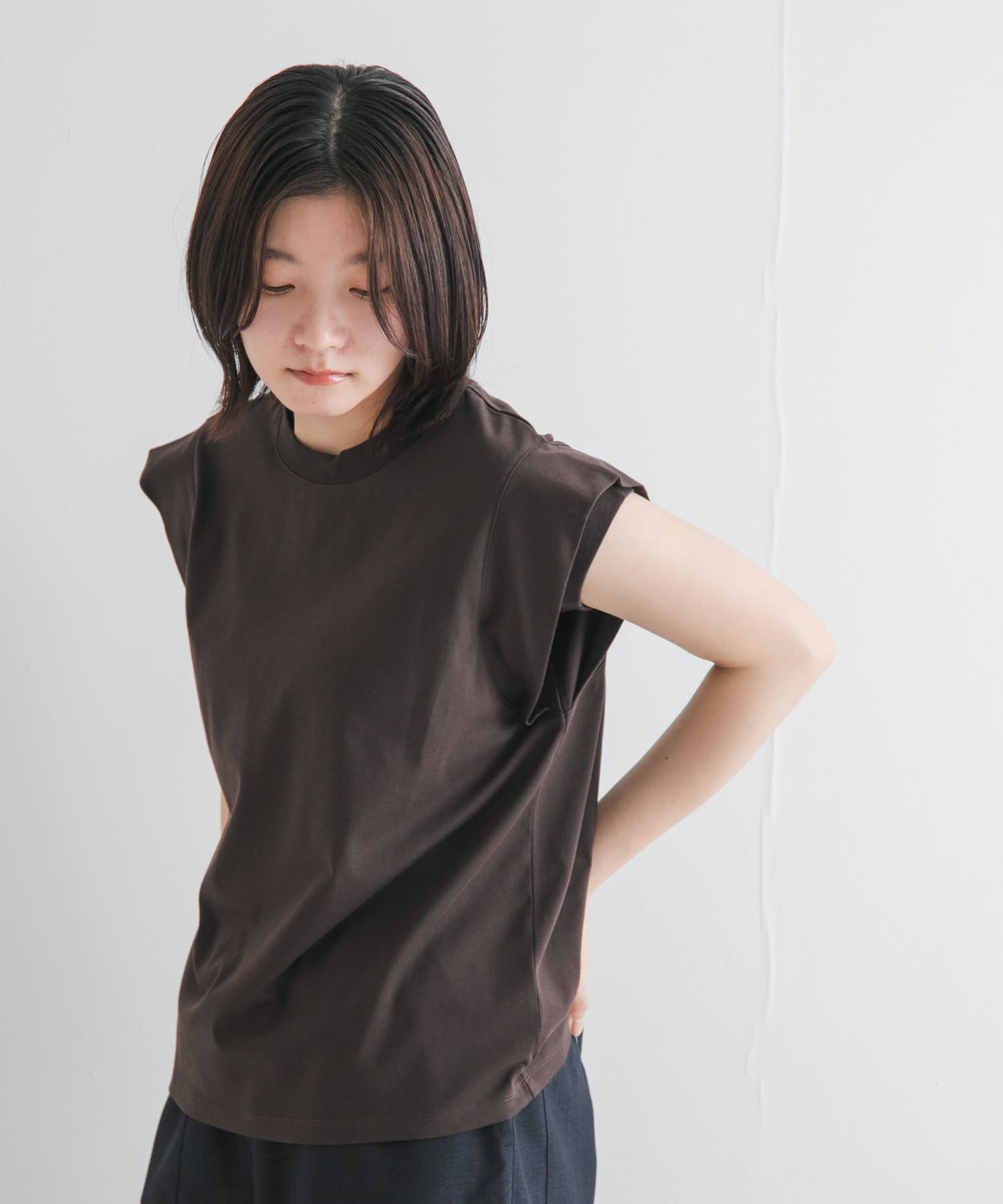 身長：169cm サイズ：one