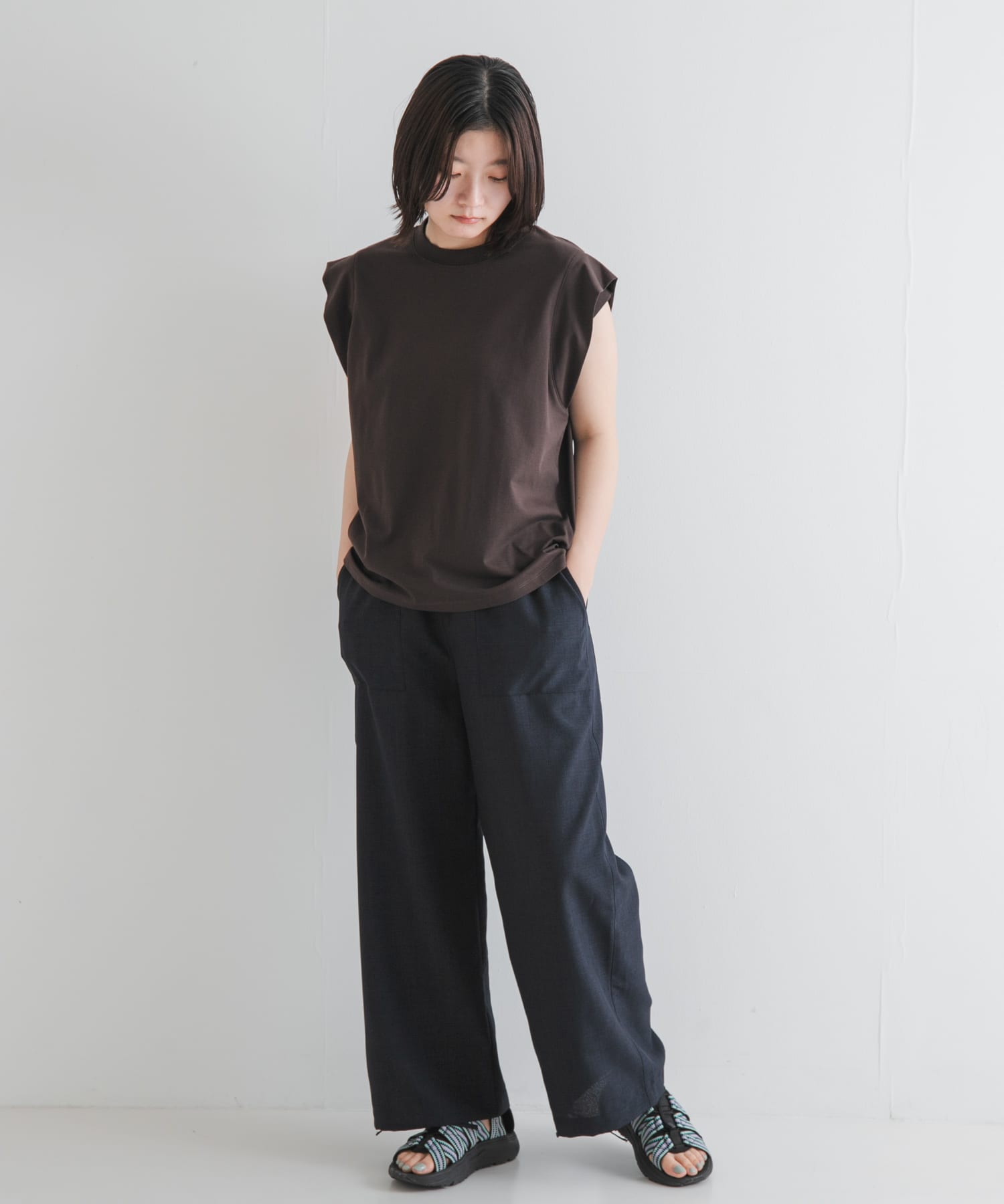 身長：169cm サイズ：one