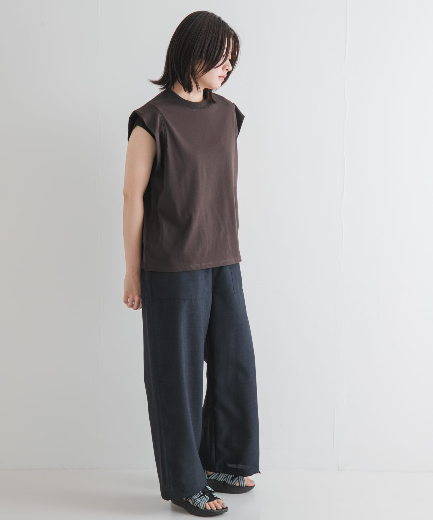 身長：169cm サイズ：one