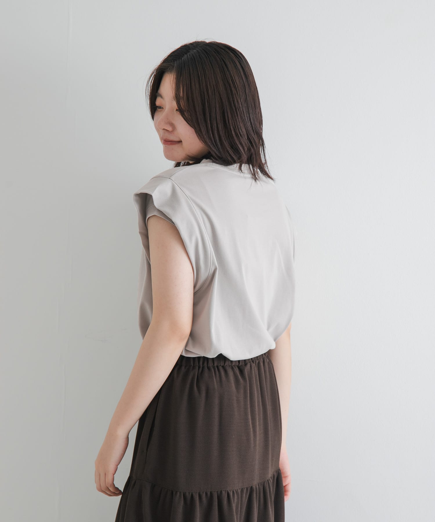 身長：169cm サイズ：one