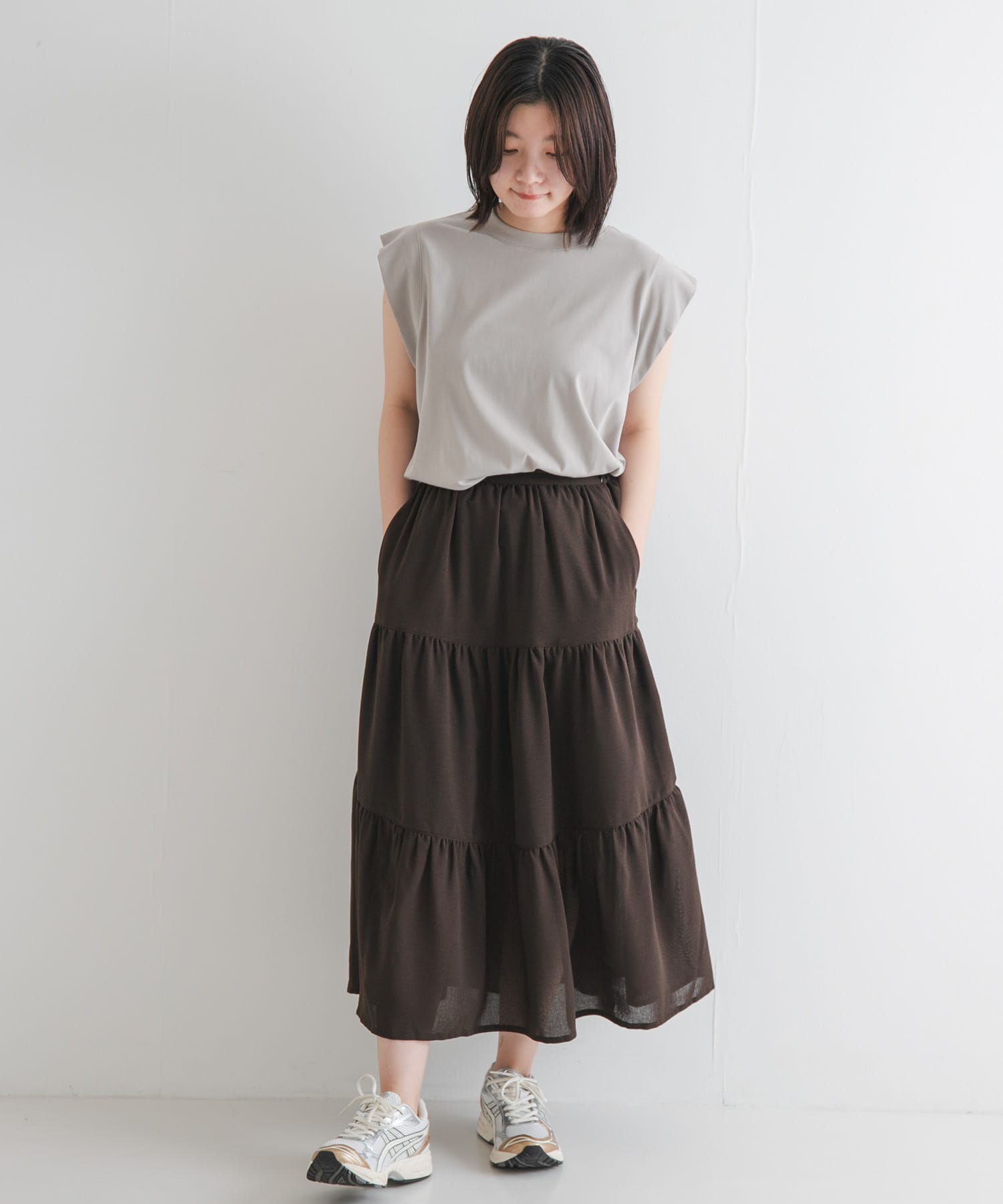 身長：169cm サイズ：one