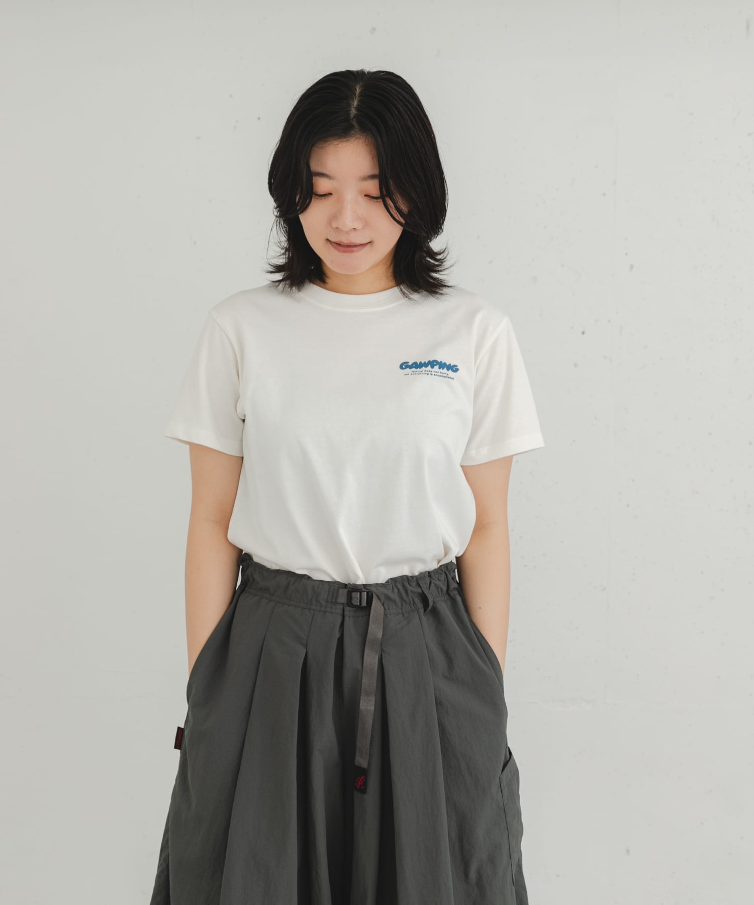 身長：169cm サイズ：one