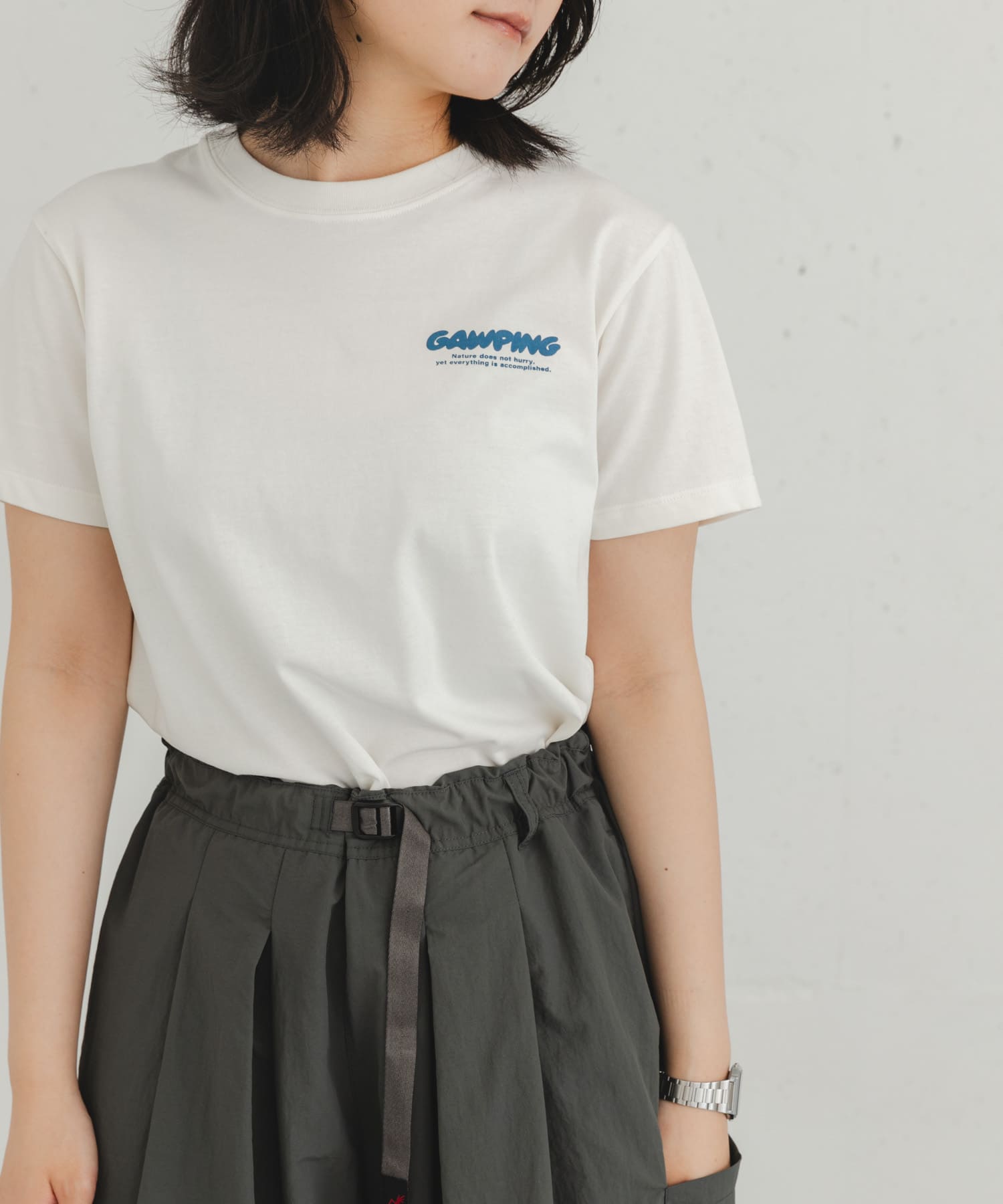 身長：169cm サイズ：one