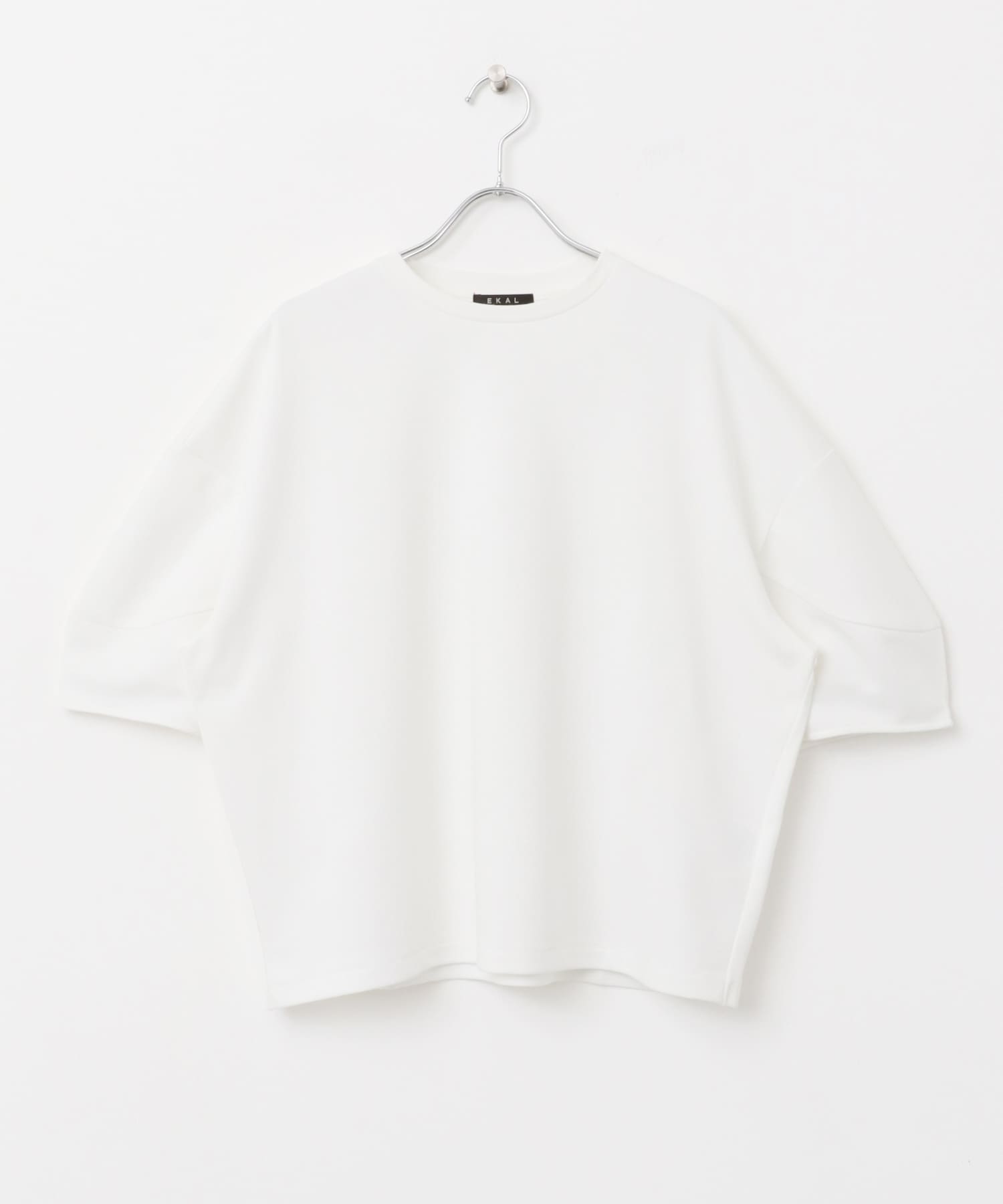 T/CダンボールボリュームスリーブTシャツ ホワイト one