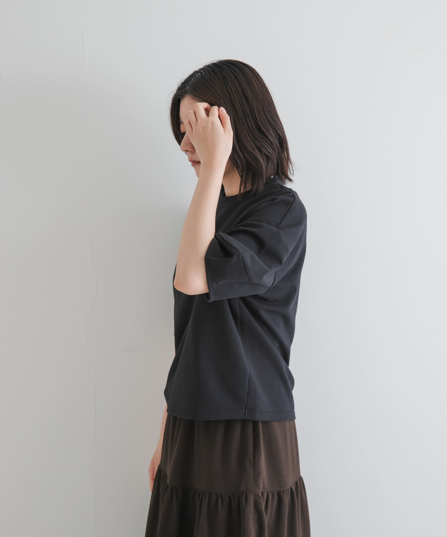身長：169cm サイズ：one