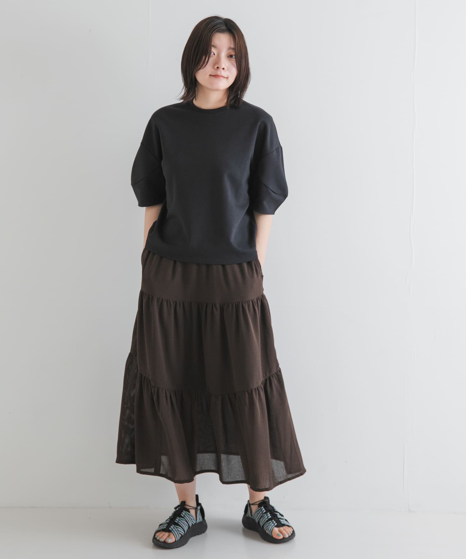身長：169cm サイズ：one