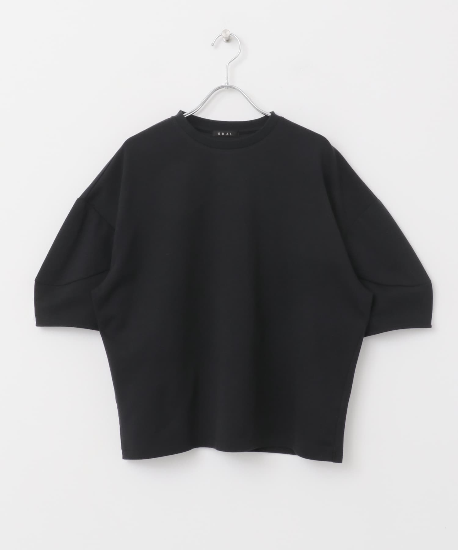 T/CダンボールボリュームスリーブTシャツ ブラック one