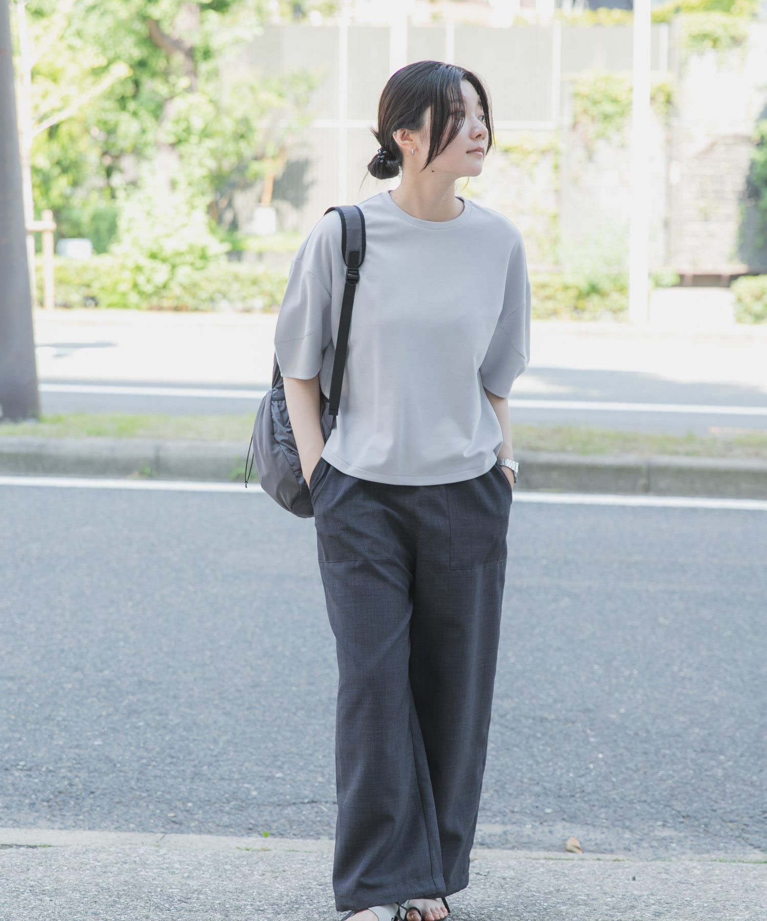 身長：169cm サイズ：one