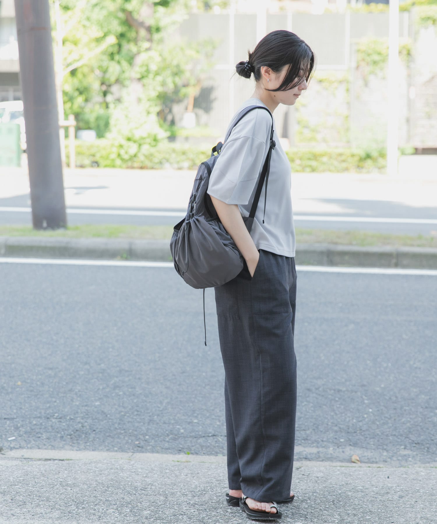 身長：169cm サイズ：one