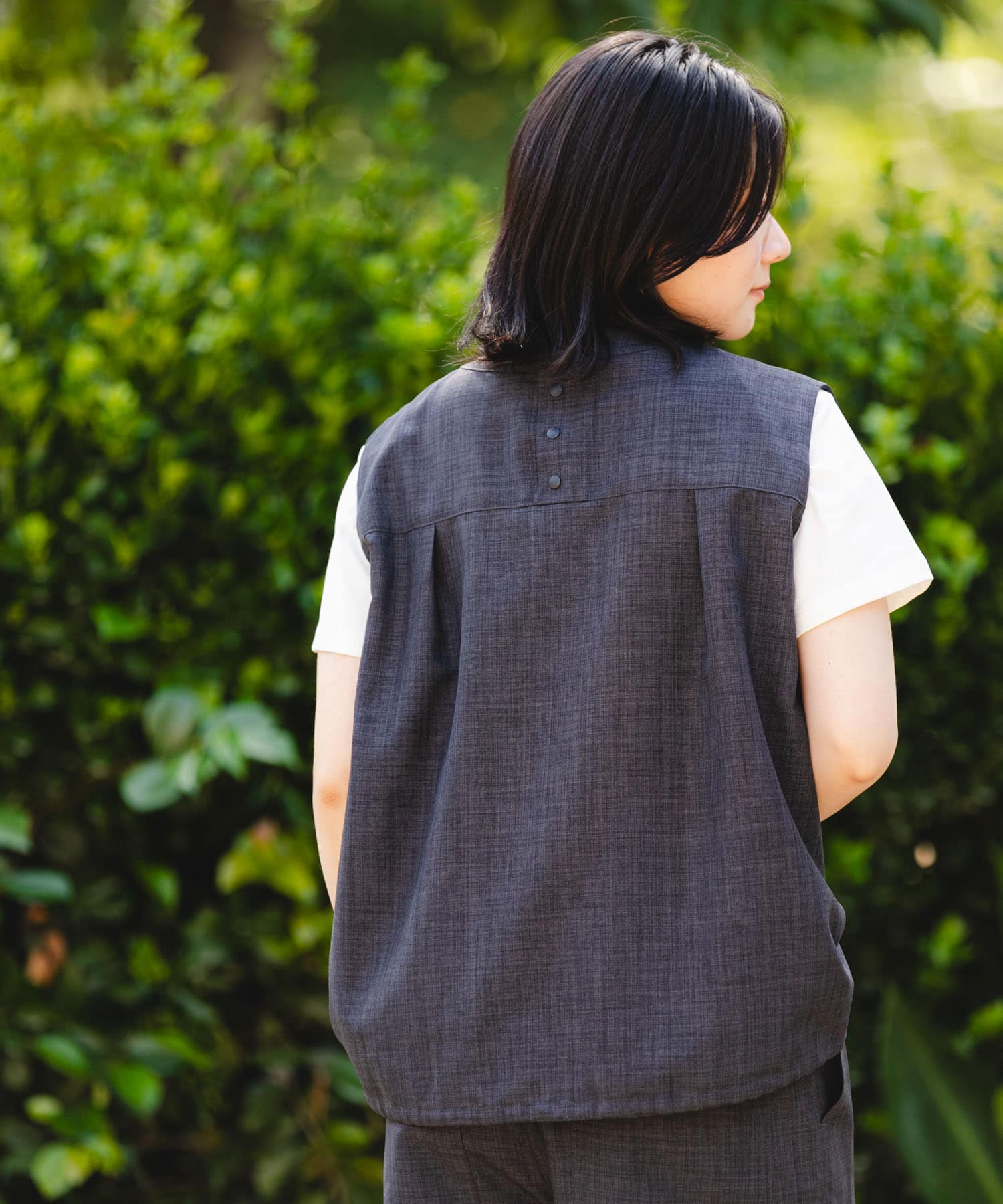 身長：169cm サイズ：one