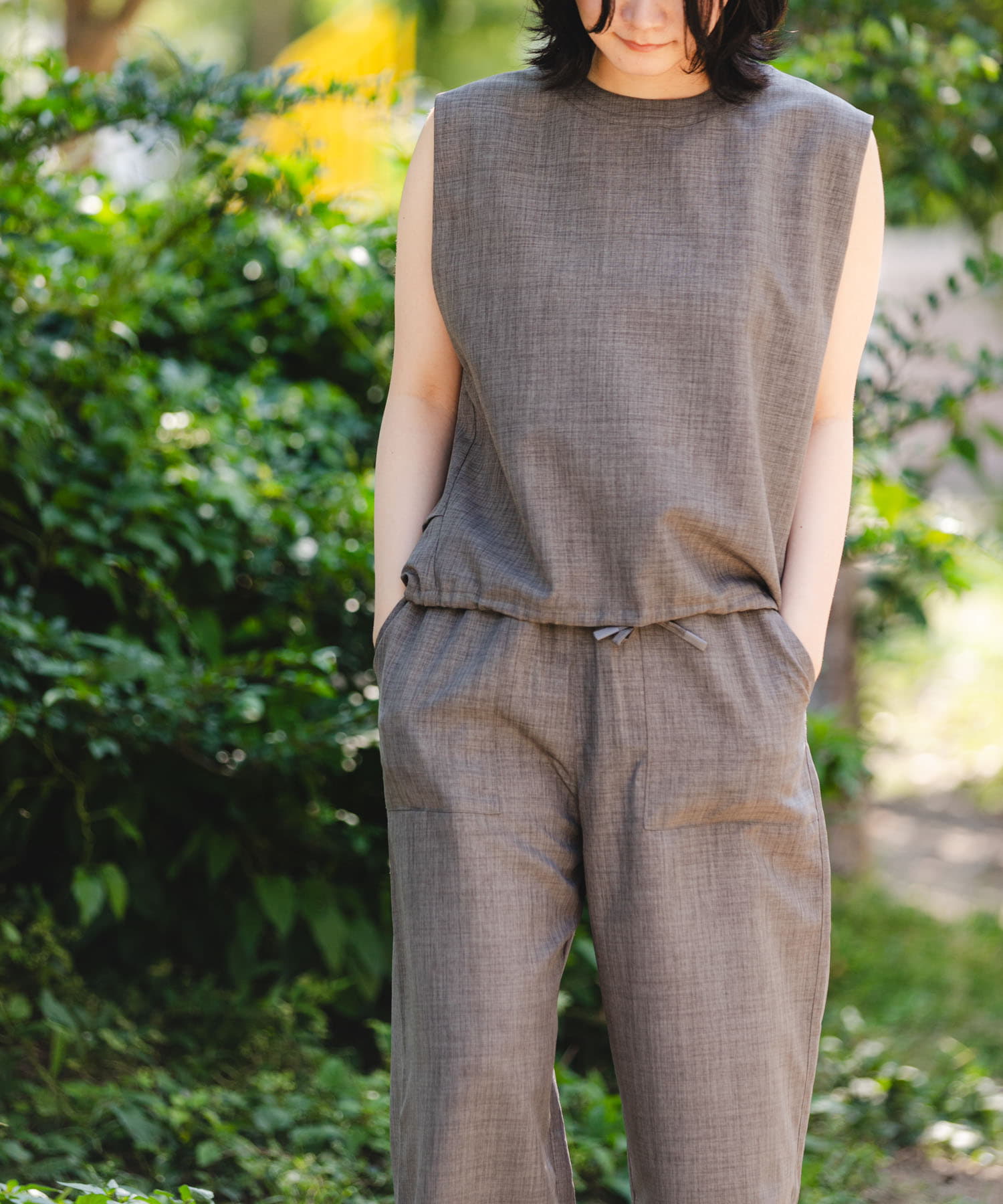 身長：169cm サイズ：one