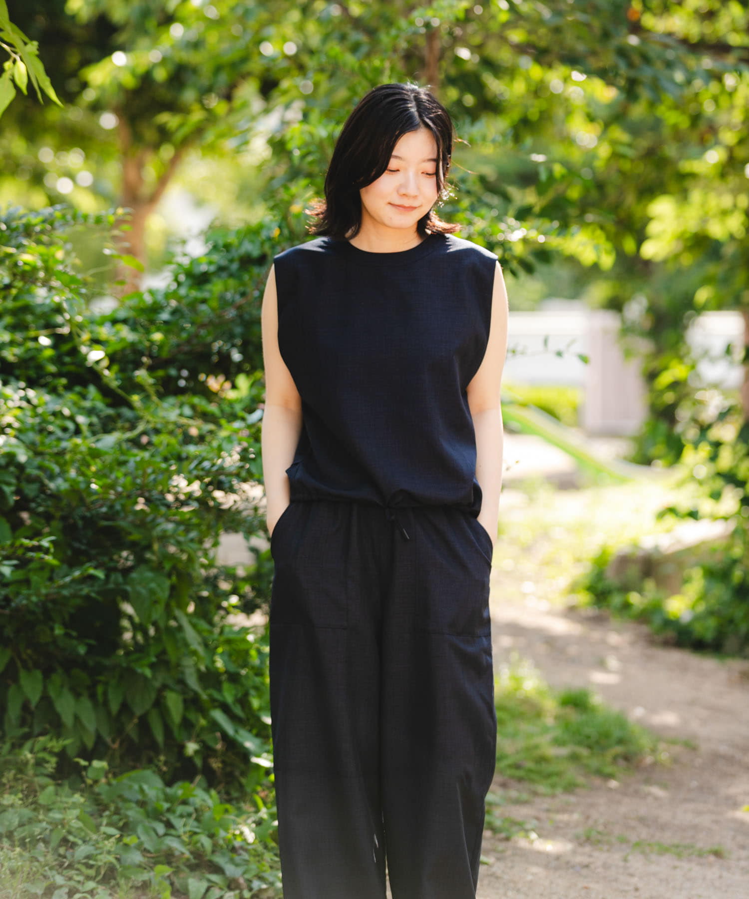身長：169cm サイズ：one