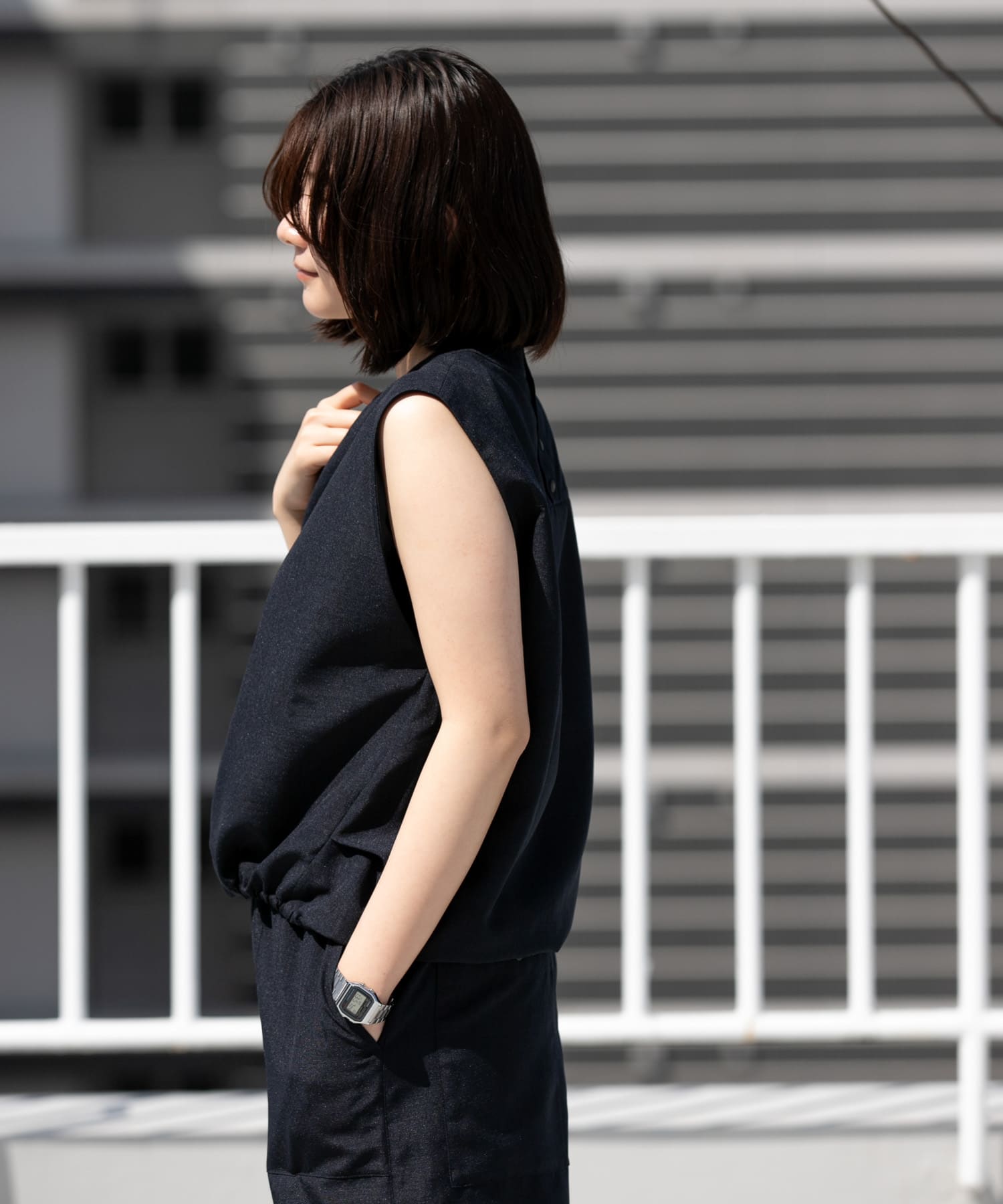 身長：169cm サイズ：one
