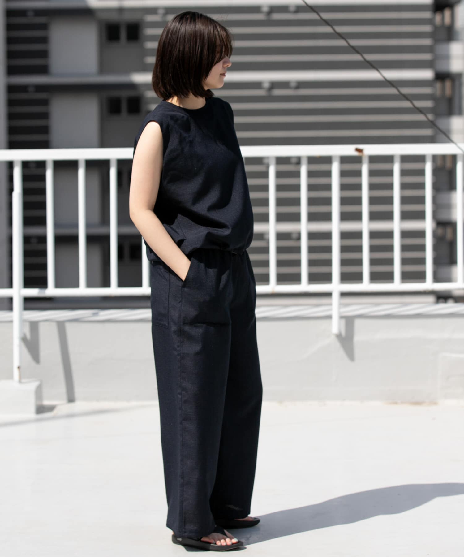 身長：169cm サイズ：one