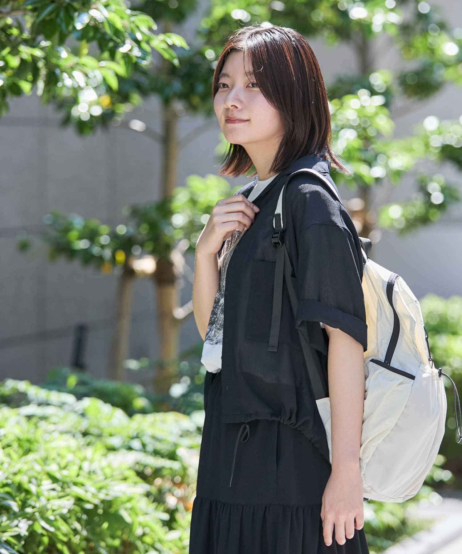 身長：169cm サイズ：one