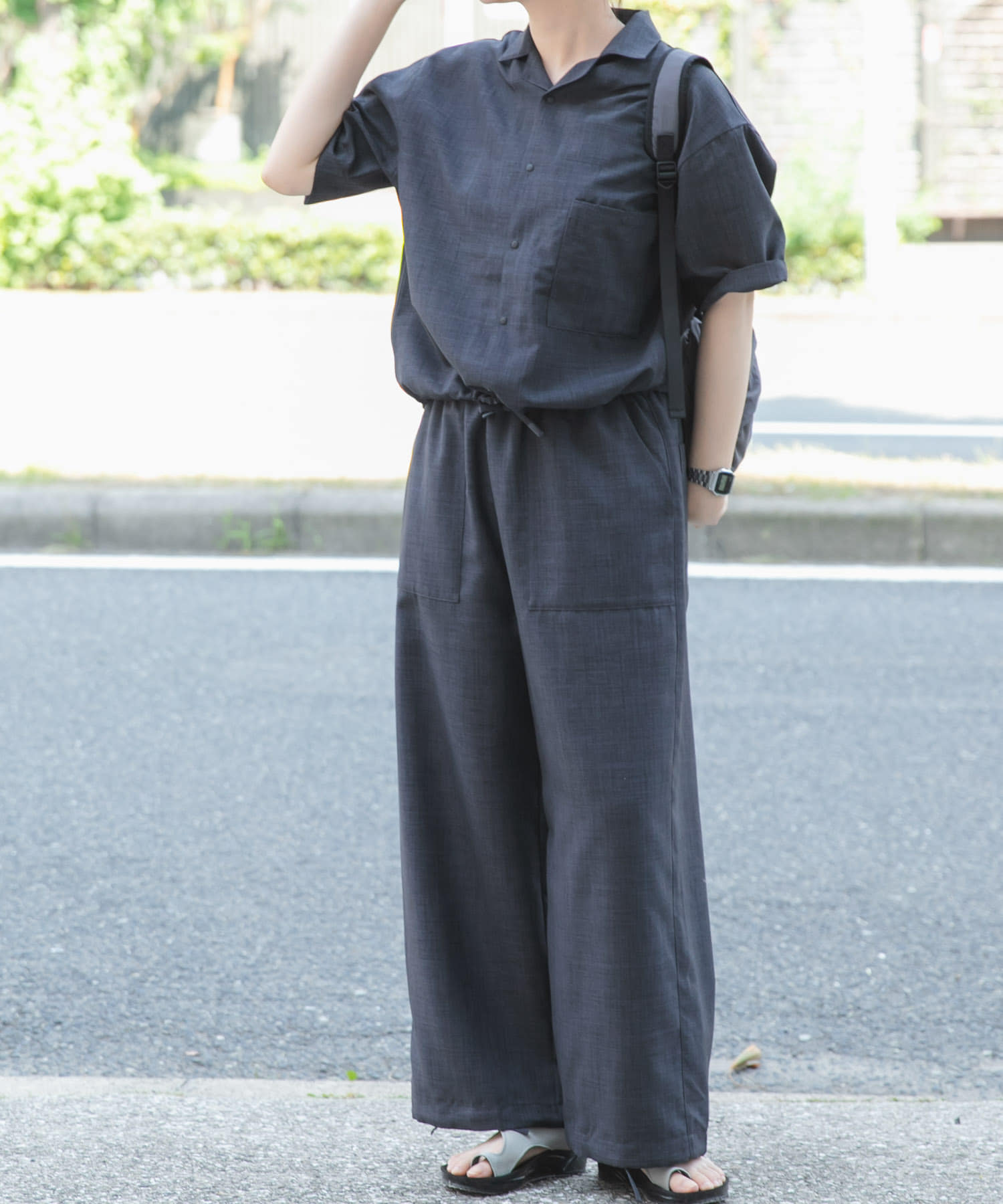 身長：169cm サイズ：one