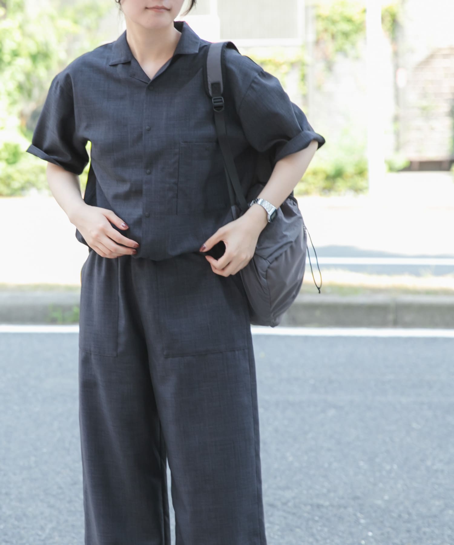 身長：169cm サイズ：one