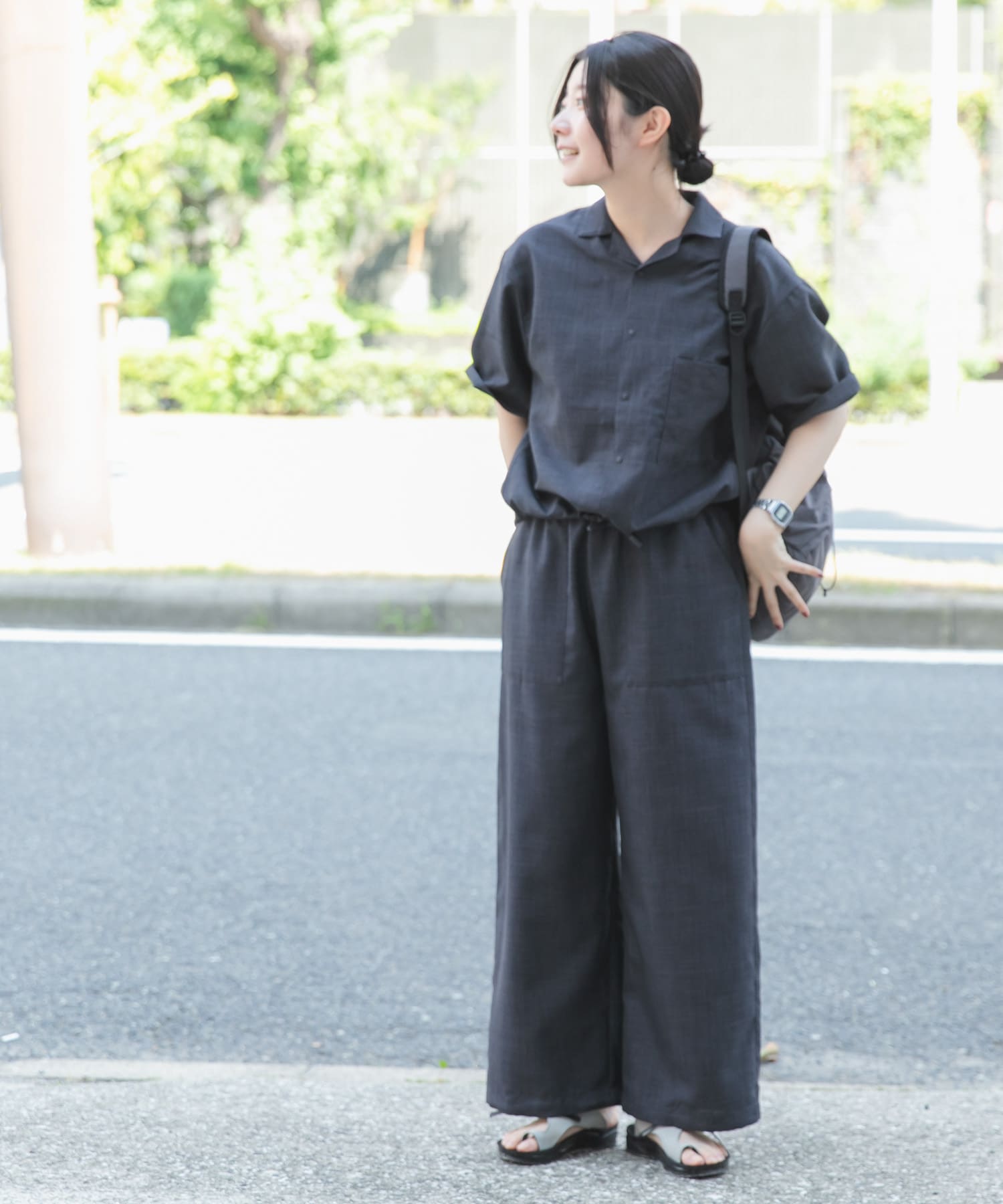 身長：169cm サイズ：one