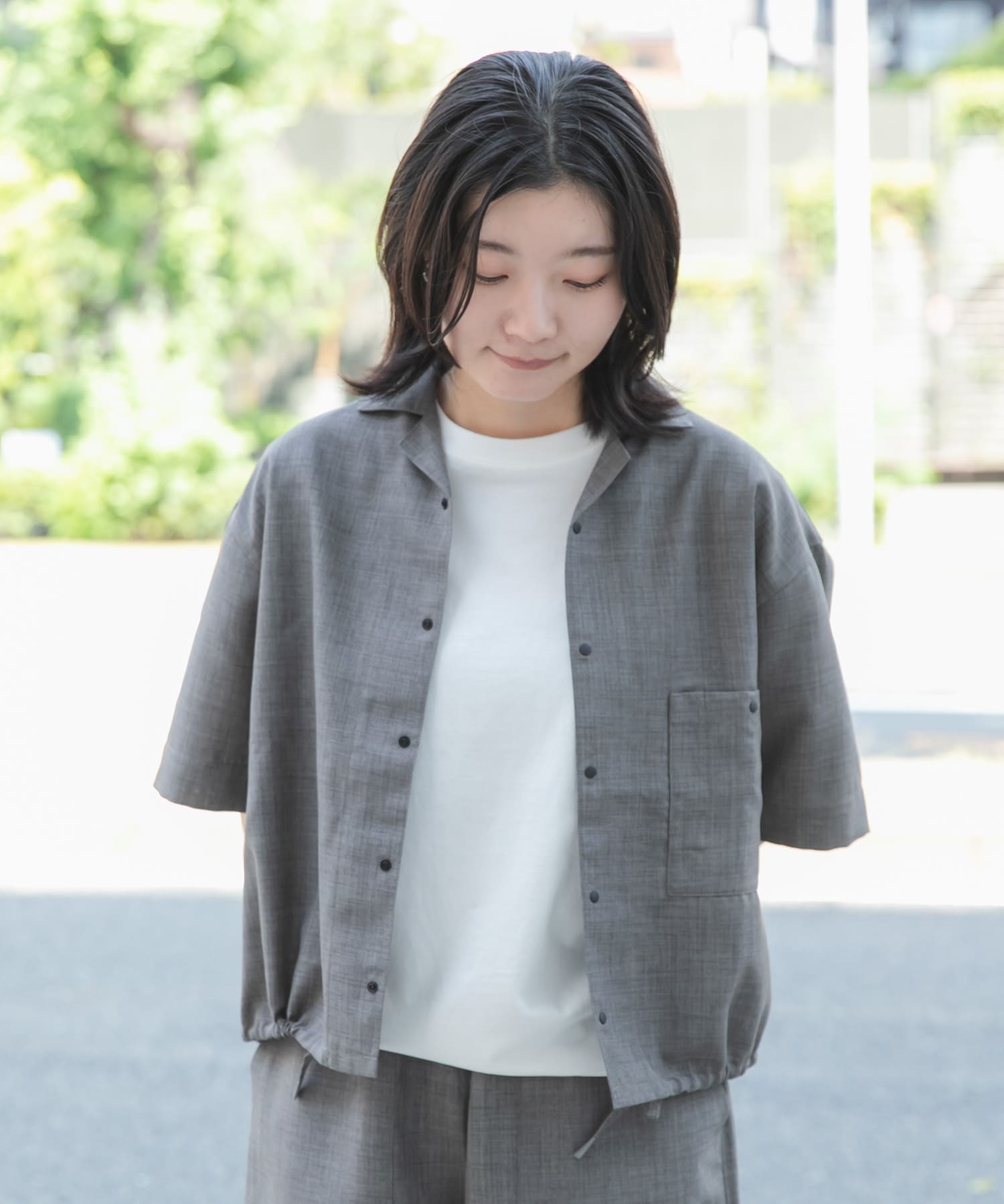 身長：169cm サイズ：one