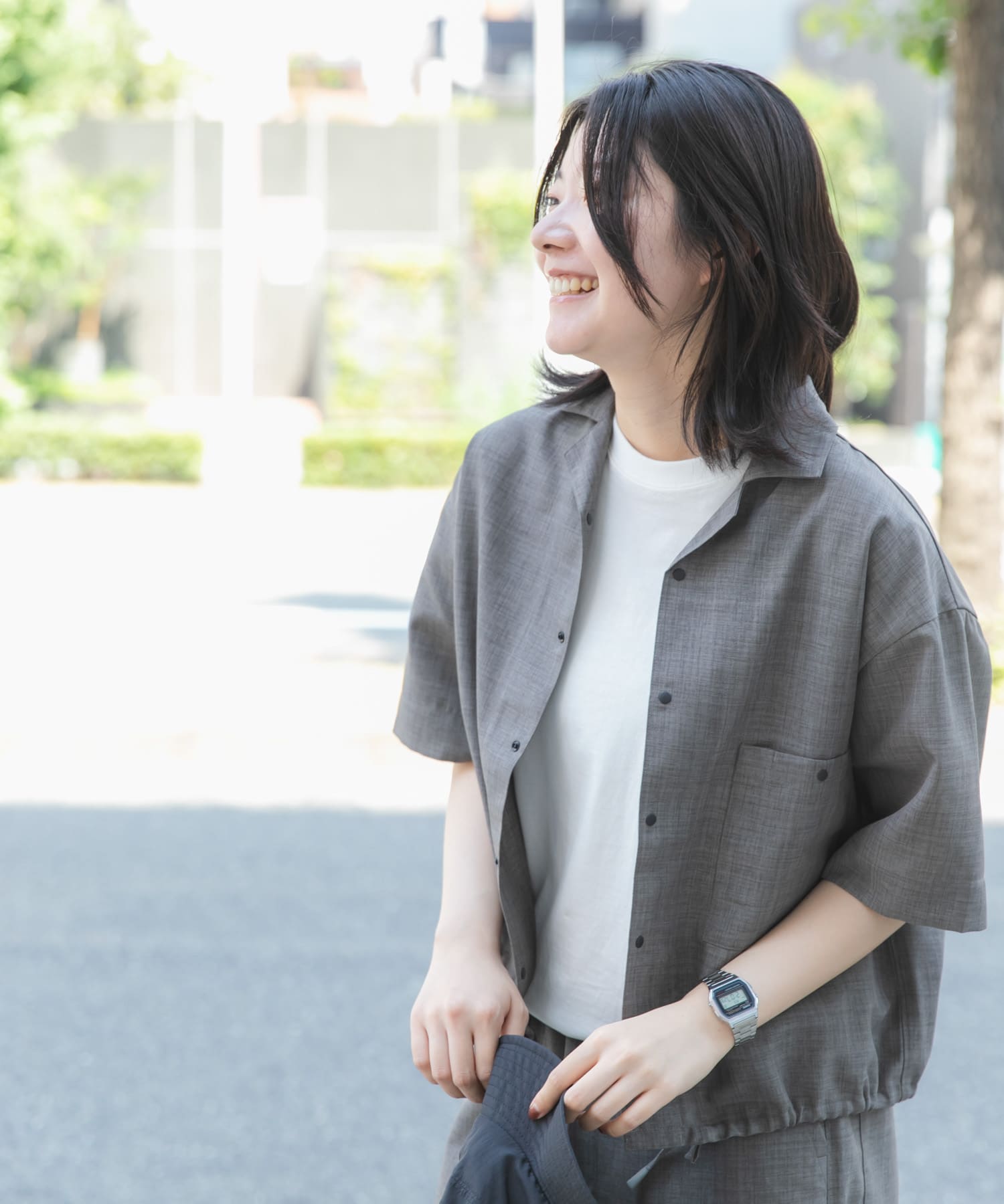 身長：169cm サイズ：one