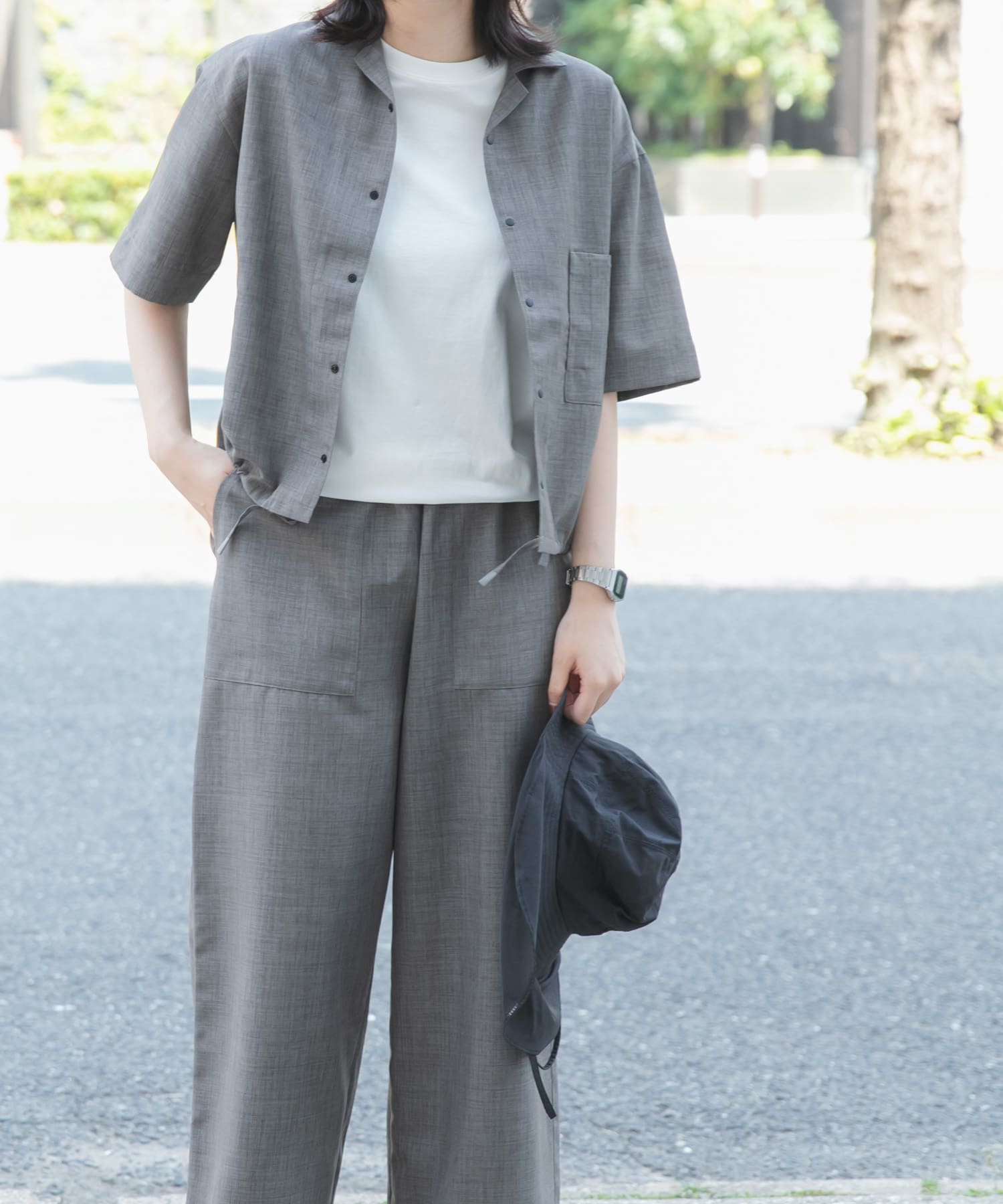 身長：169cm サイズ：one